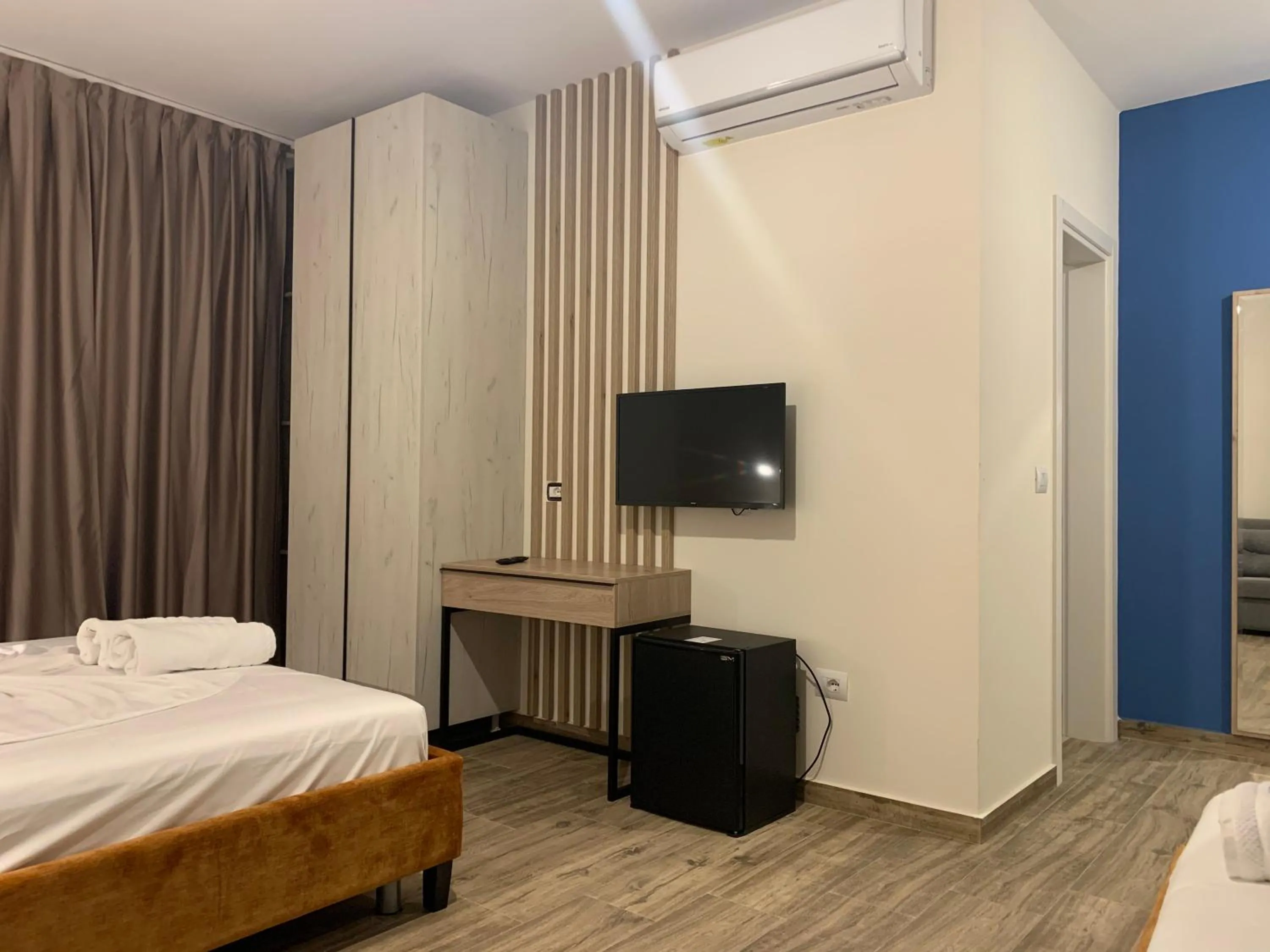 Bedroom, Bed in Hotel Triumf Shengjin