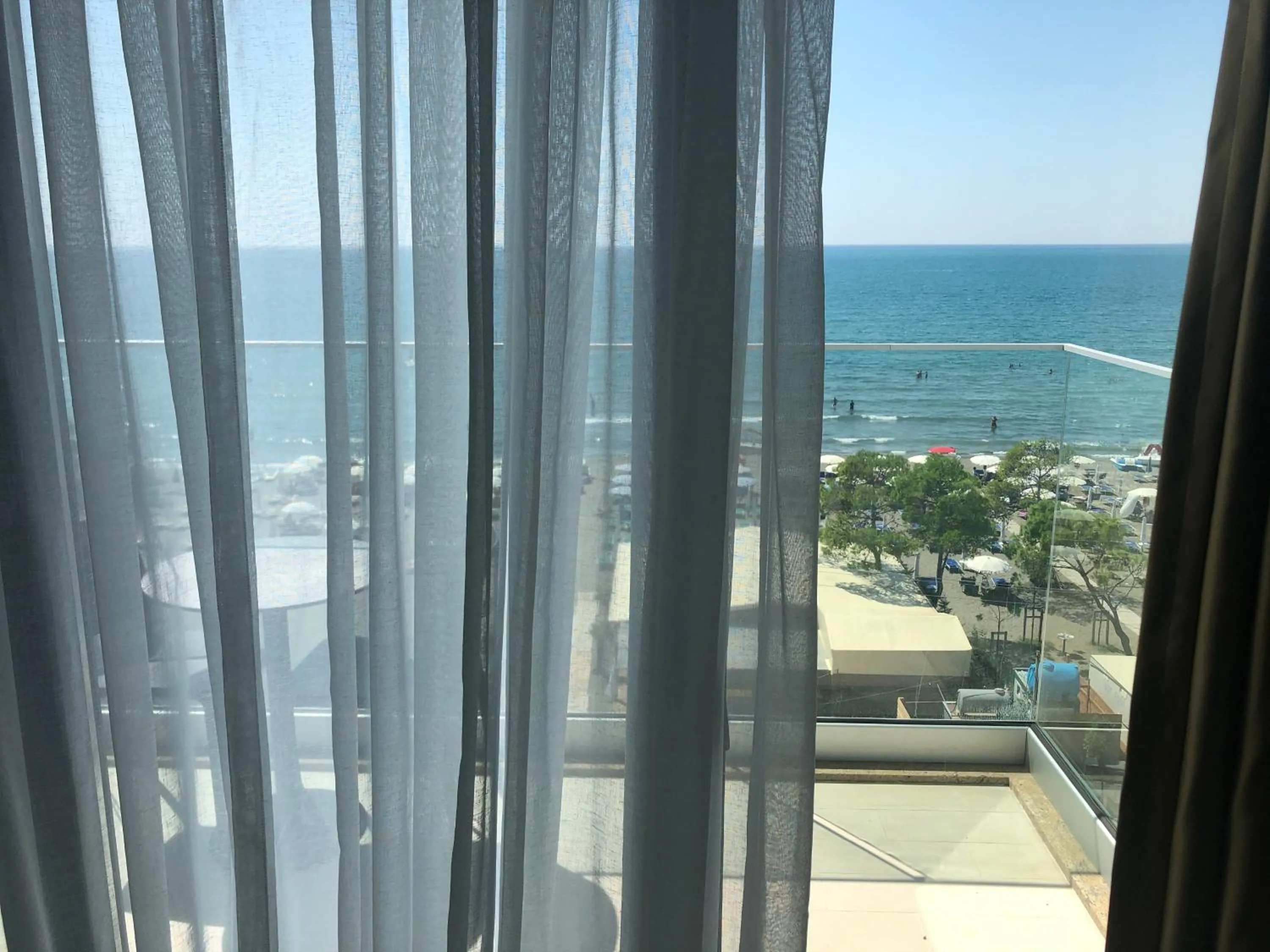 View (from property/room) in Hotel Triumf Shengjin