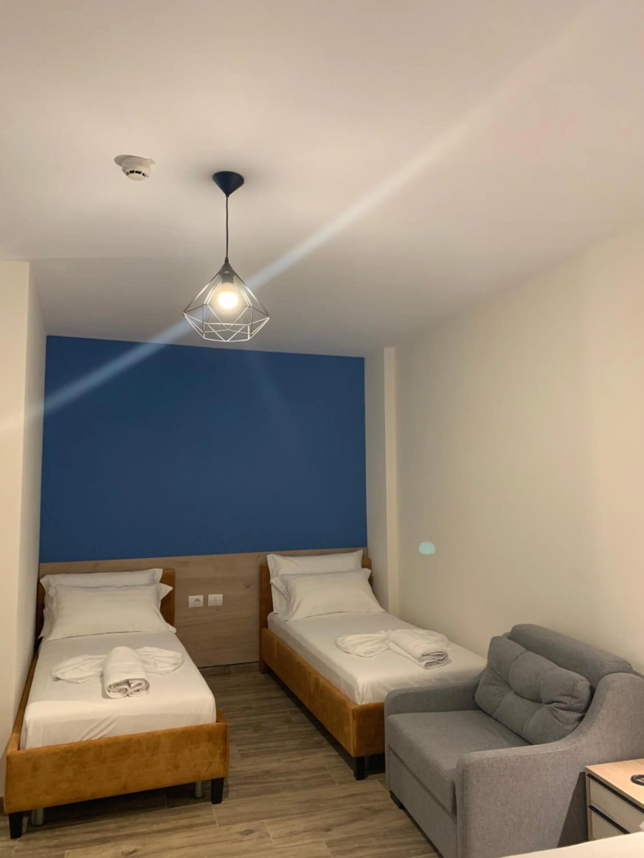 Bedroom, Bed in Hotel Triumf Shengjin
