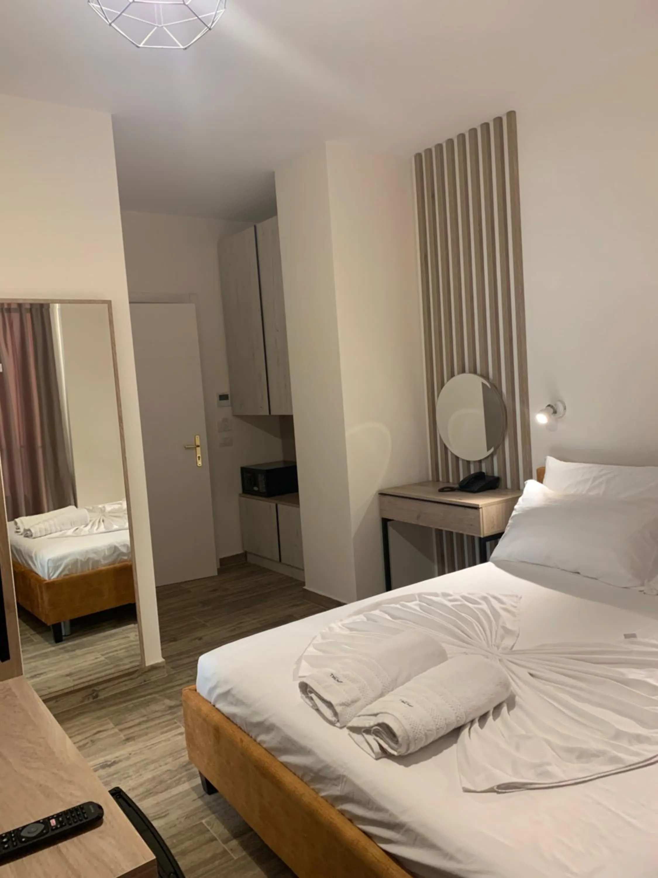 Bedroom, Bed in Hotel Triumf Shengjin