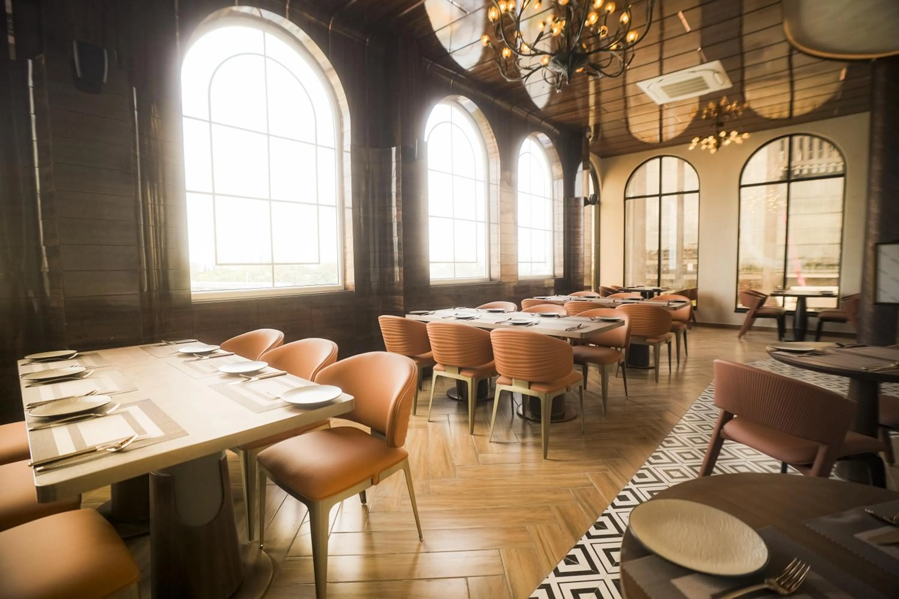 Restaurant/places to eat in Hotel Golden Amulya Rest Wings