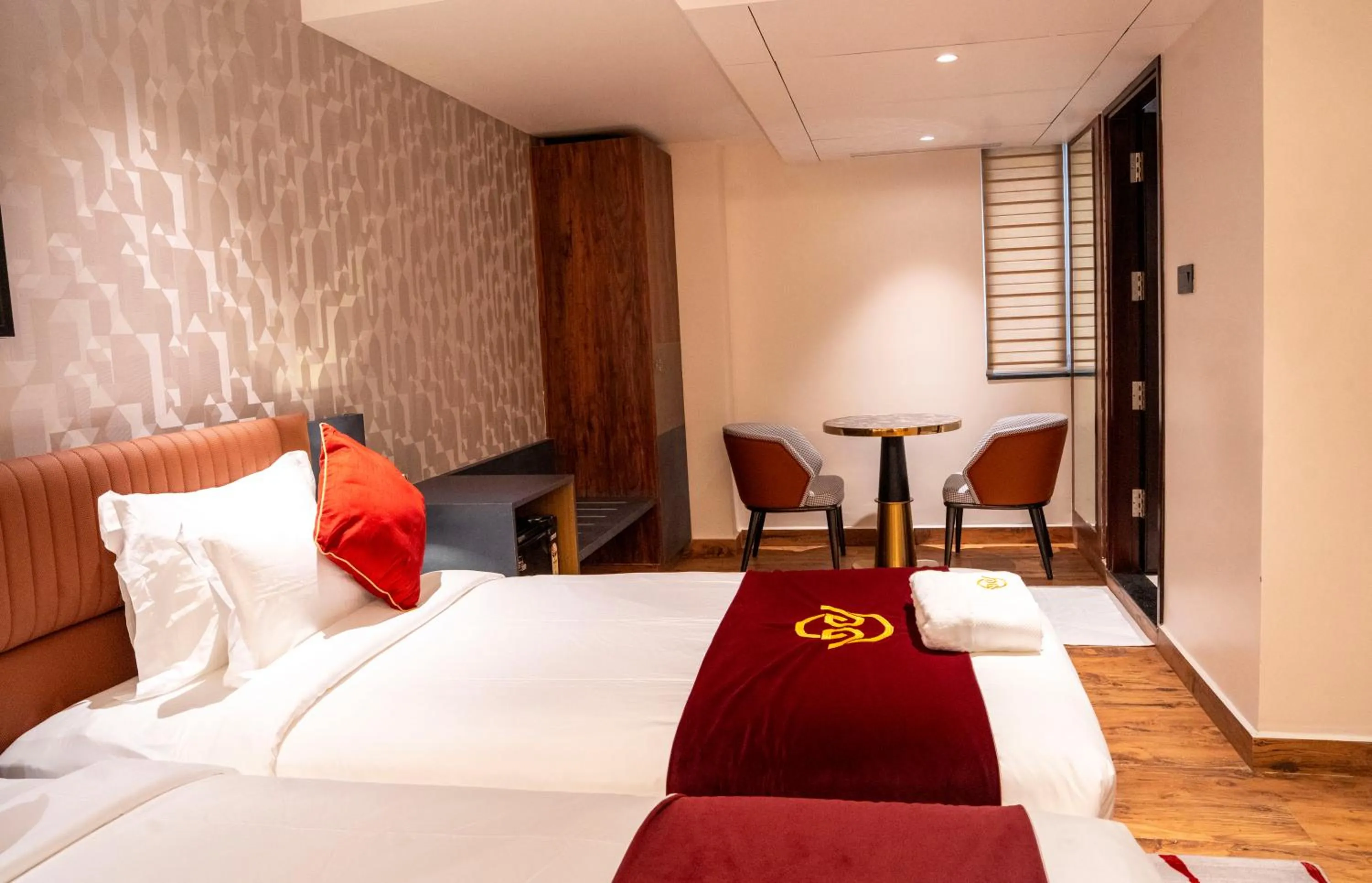 Deluxe Double or Twin Room in Hotel Golden Amulya Rest Wings