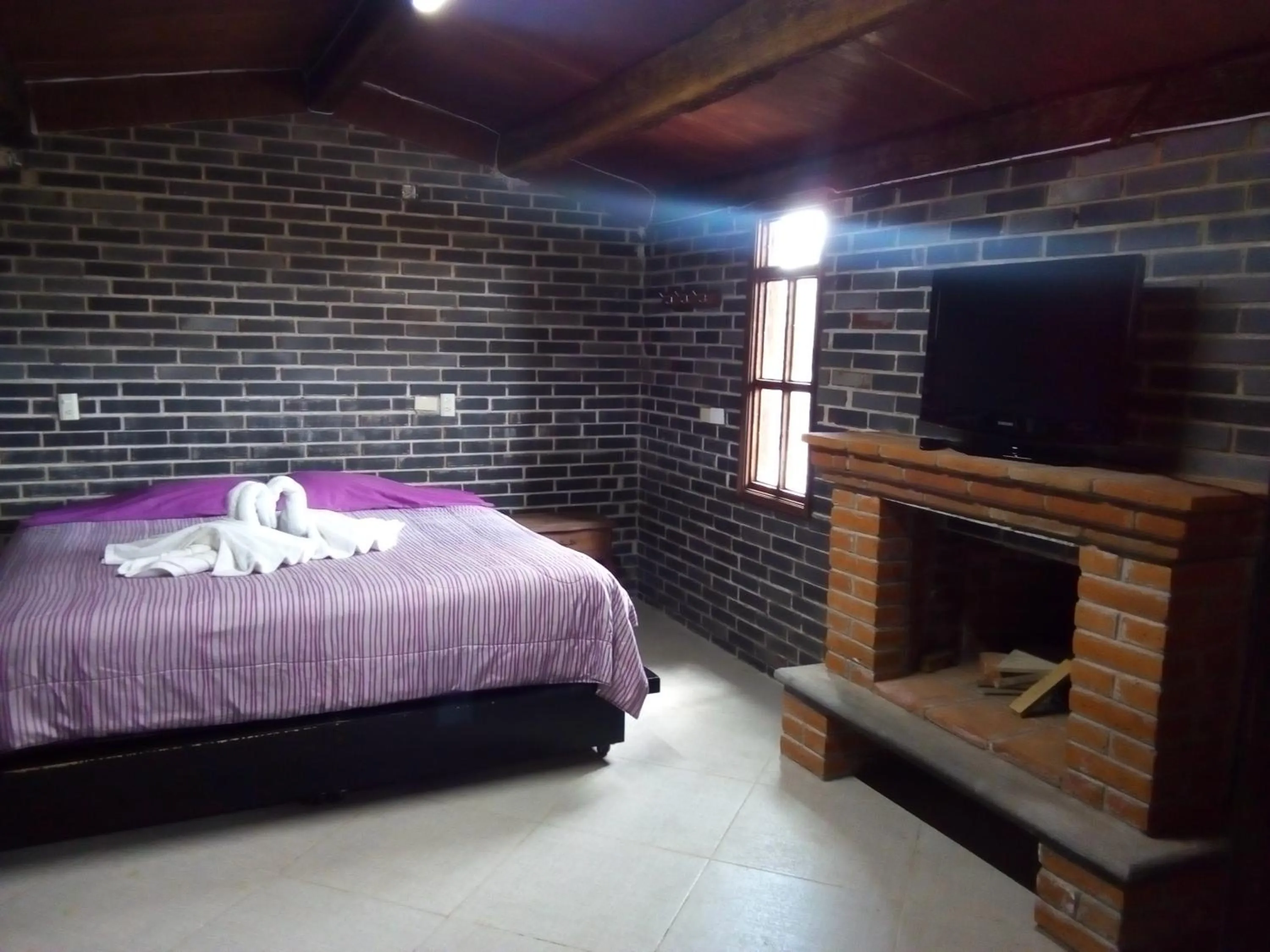 Bed in CABAÑAS TLAXCO LA LOMA