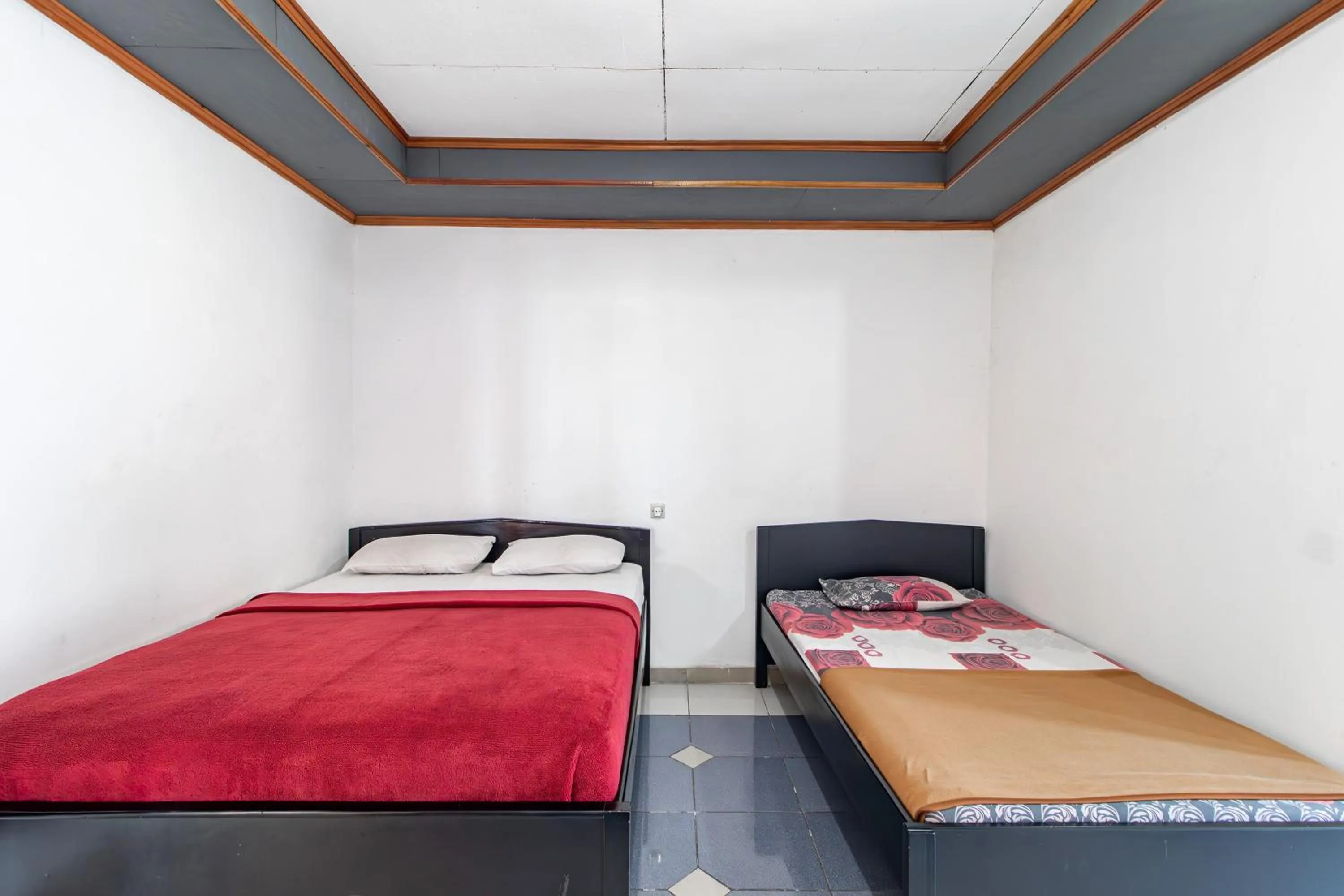 Bed in Abang Hotel Ciwidey