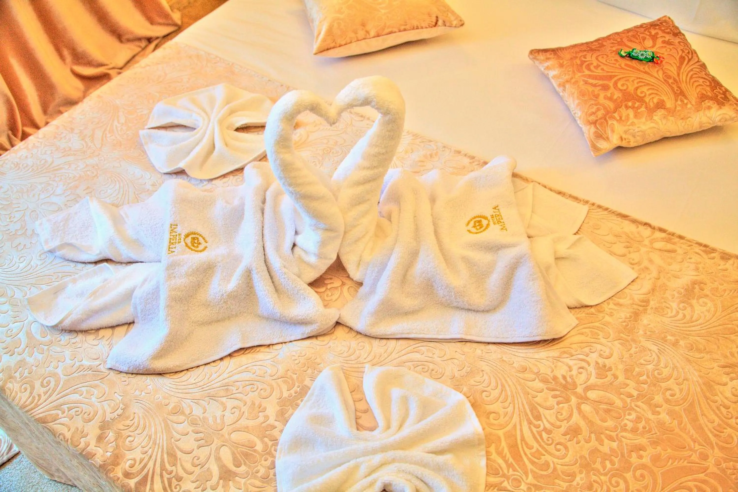 Bed in Hotel IMPERIA