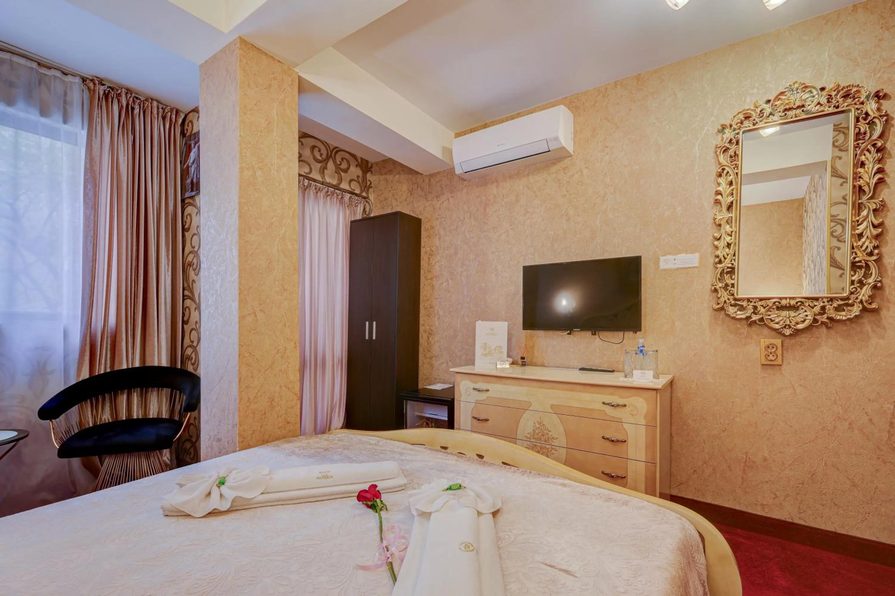 Bed in Hotel IMPERIA