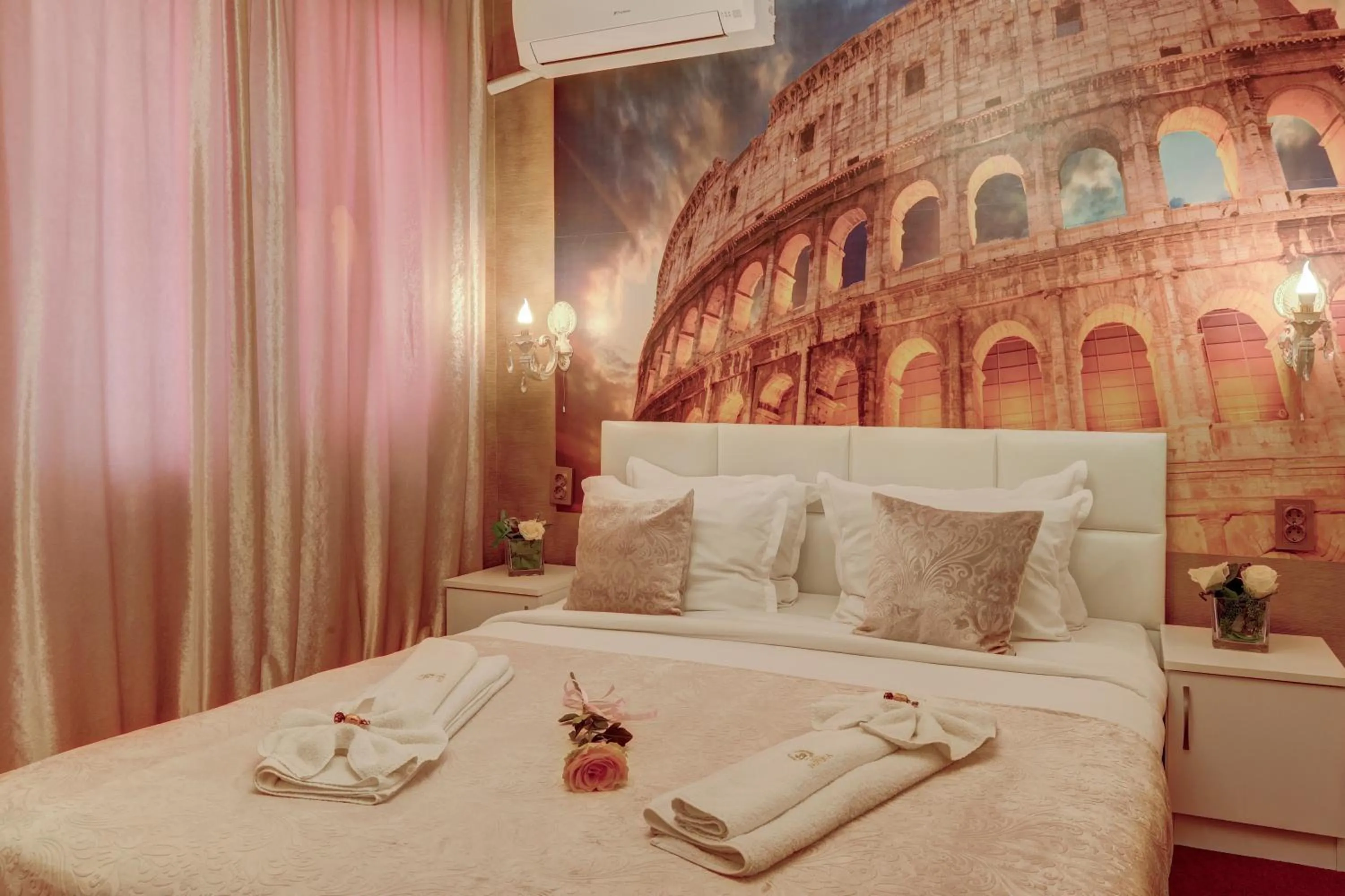 Bed in Hotel IMPERIA