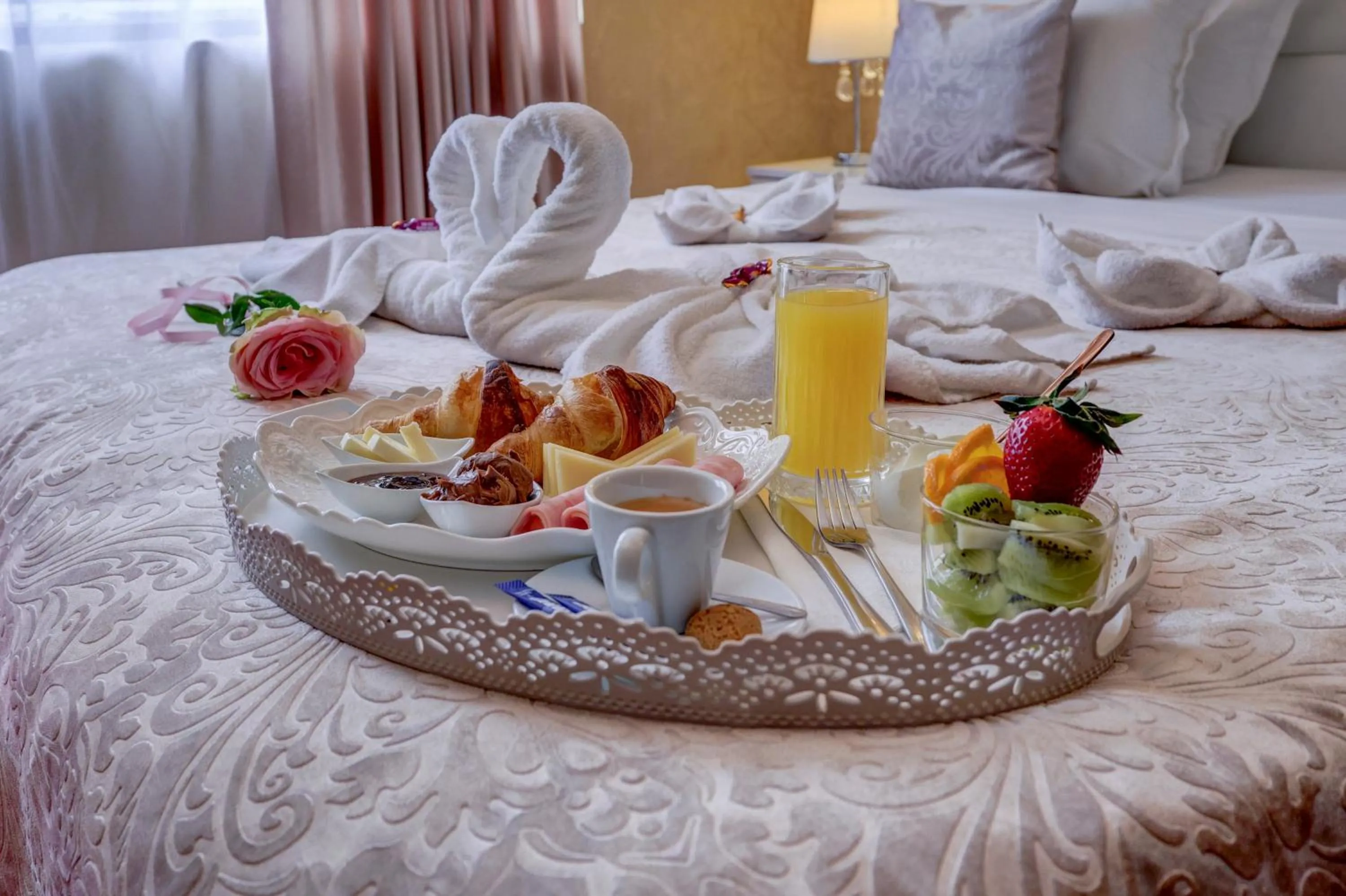 Bed in Hotel IMPERIA