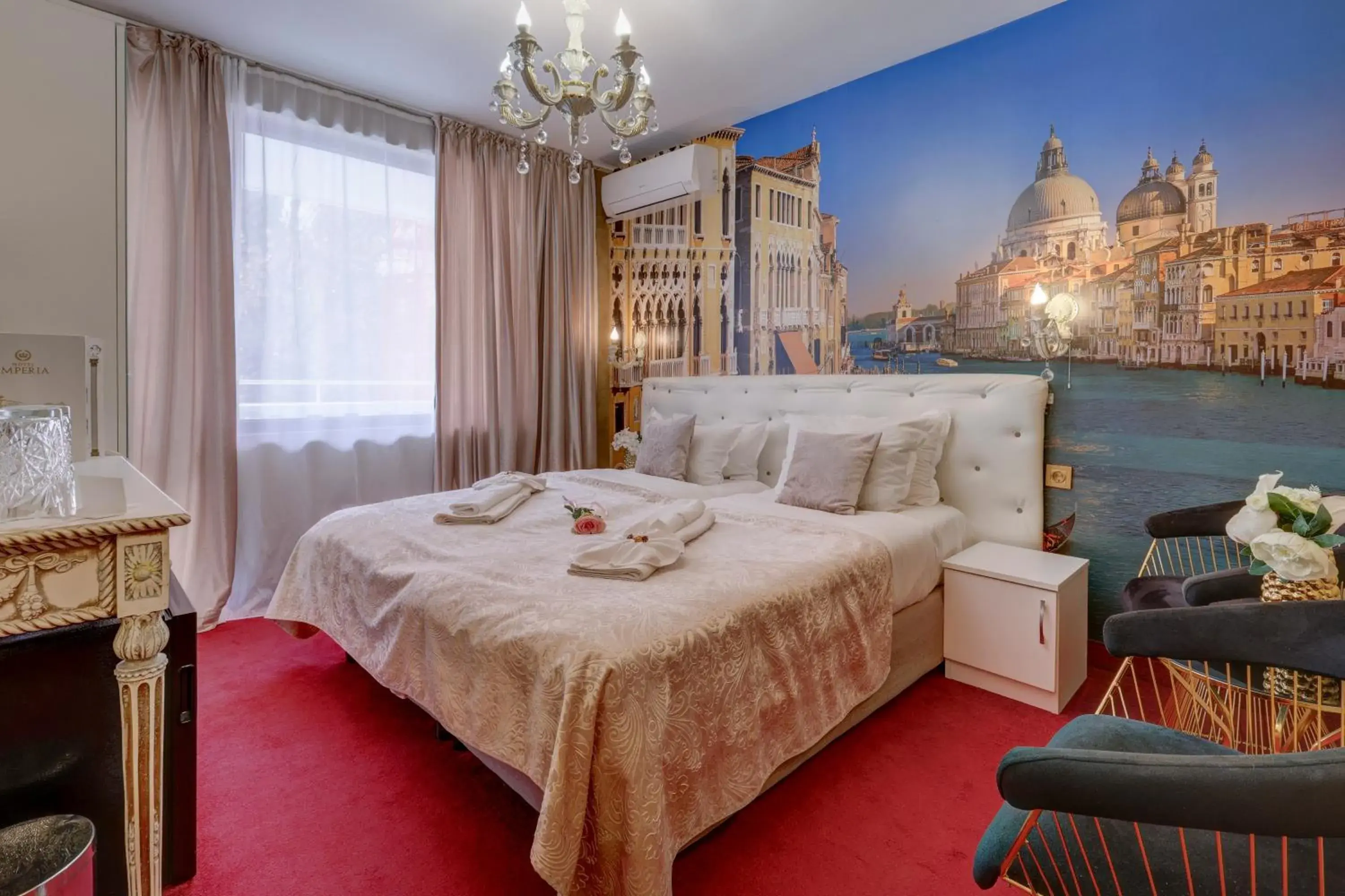 Deluxe Double or Twin Room with Garden View in Hotel IMPERIA Deluxe Double or Twin Room with Garden View in Hotel IMPERIA