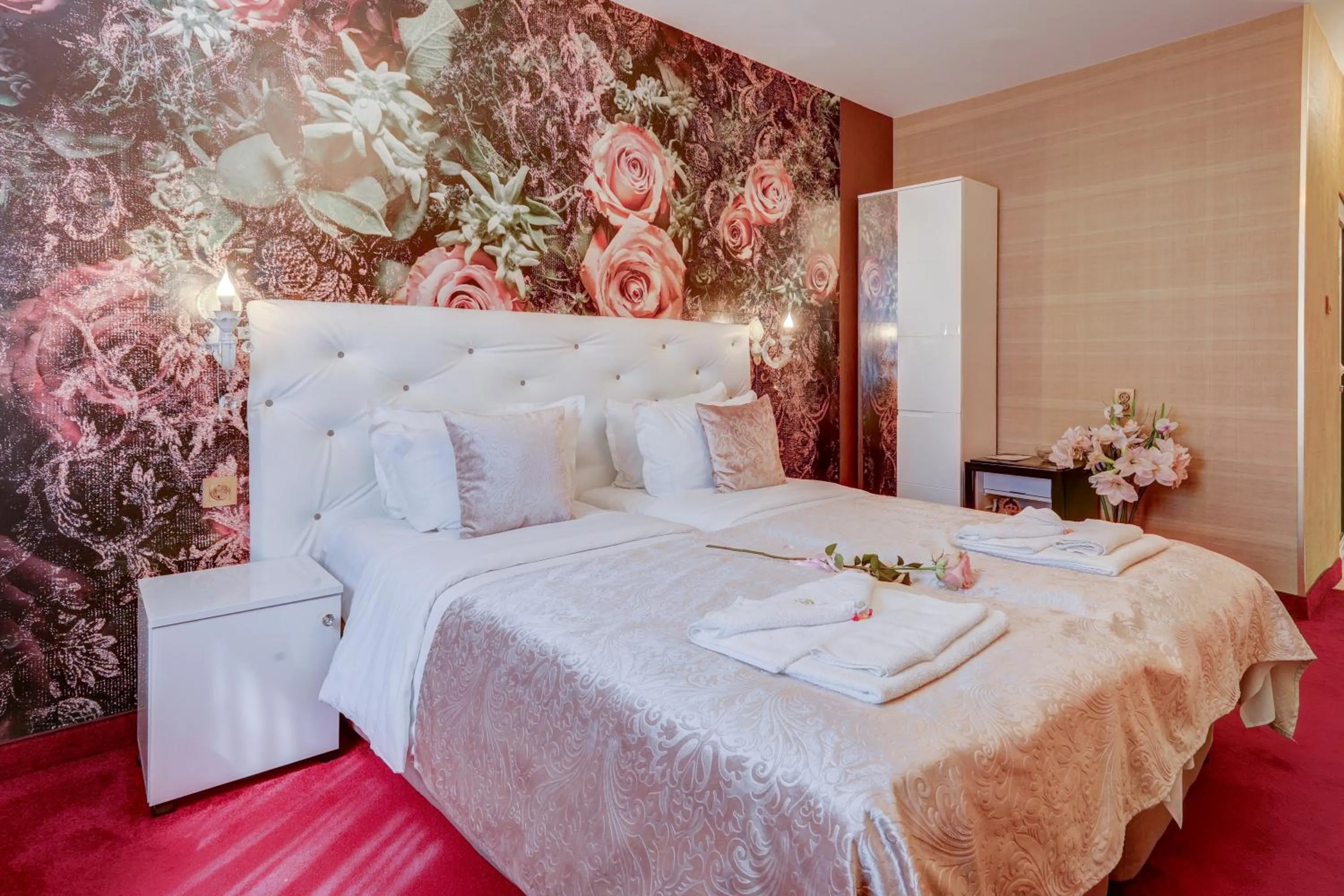 Bed in Hotel IMPERIA