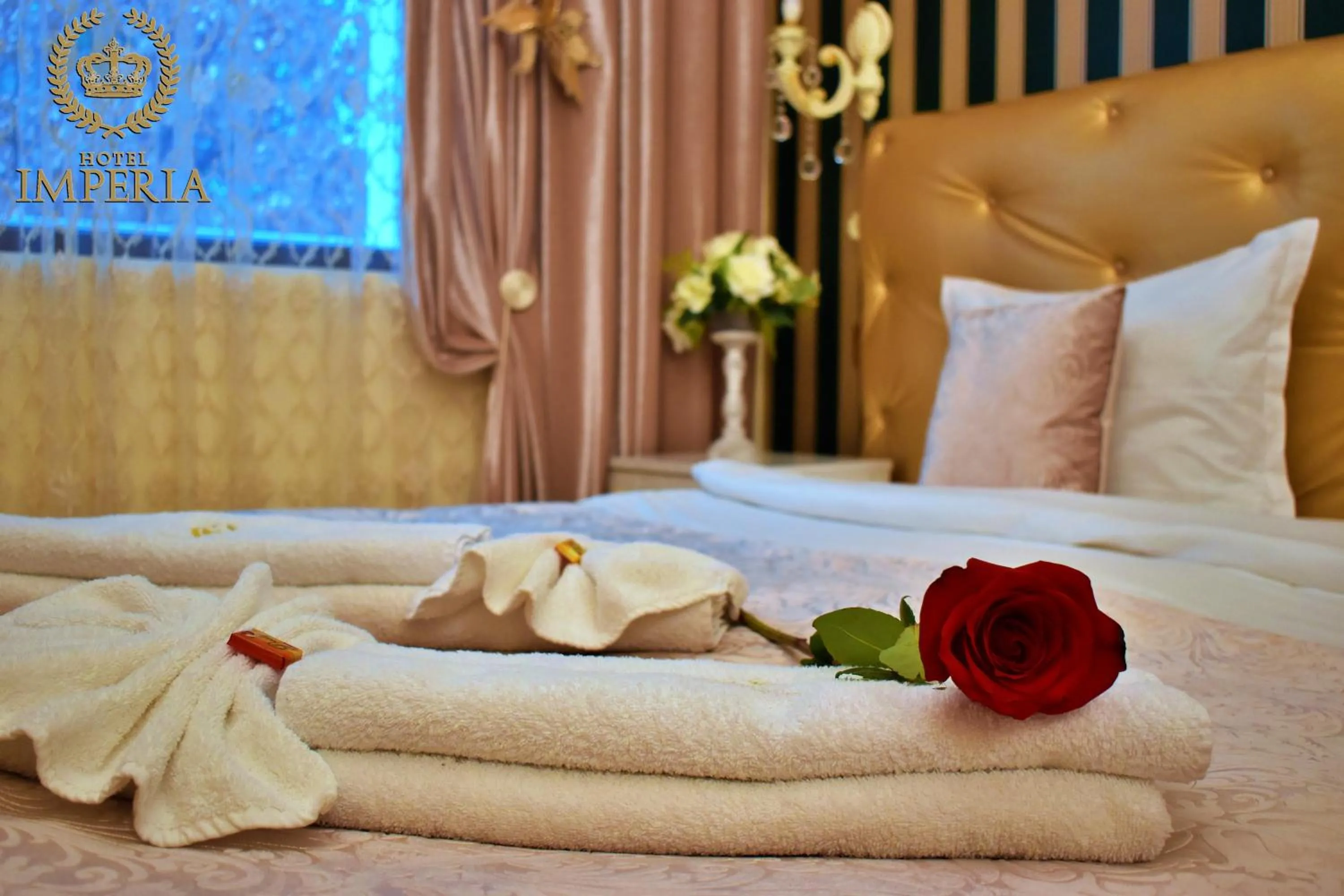 Bed in Hotel IMPERIA