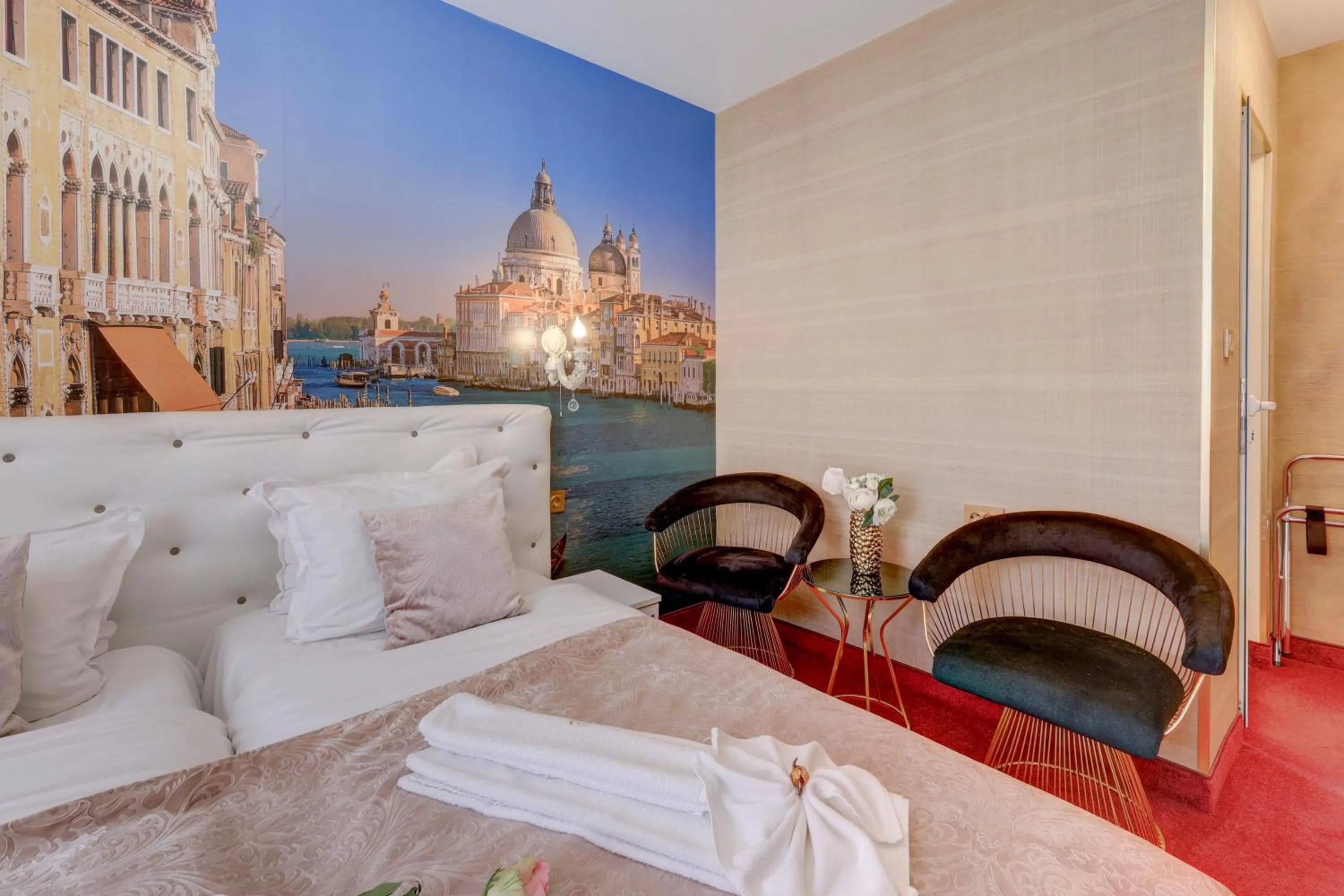 Bed in Hotel IMPERIA