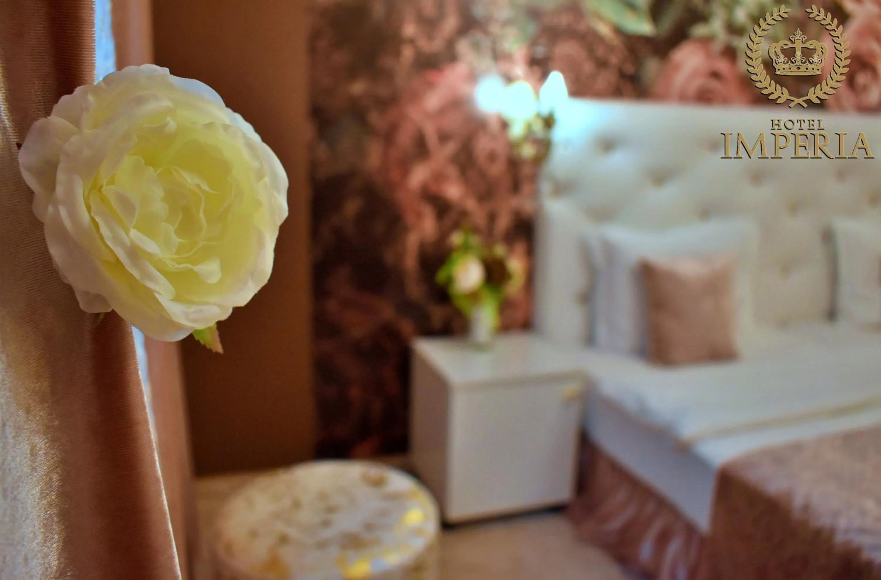 Bed in Hotel IMPERIA