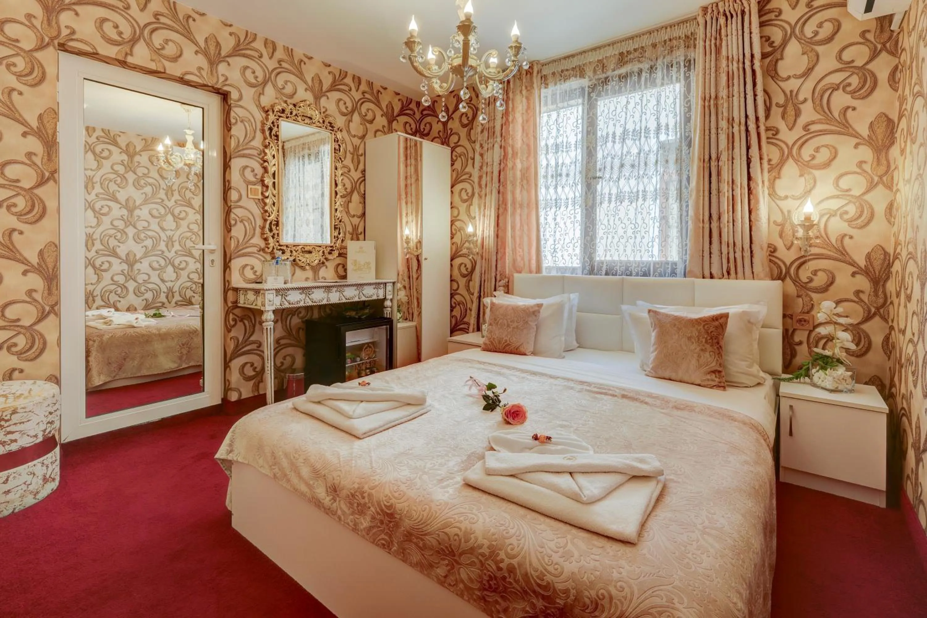 Bed in Hotel IMPERIA