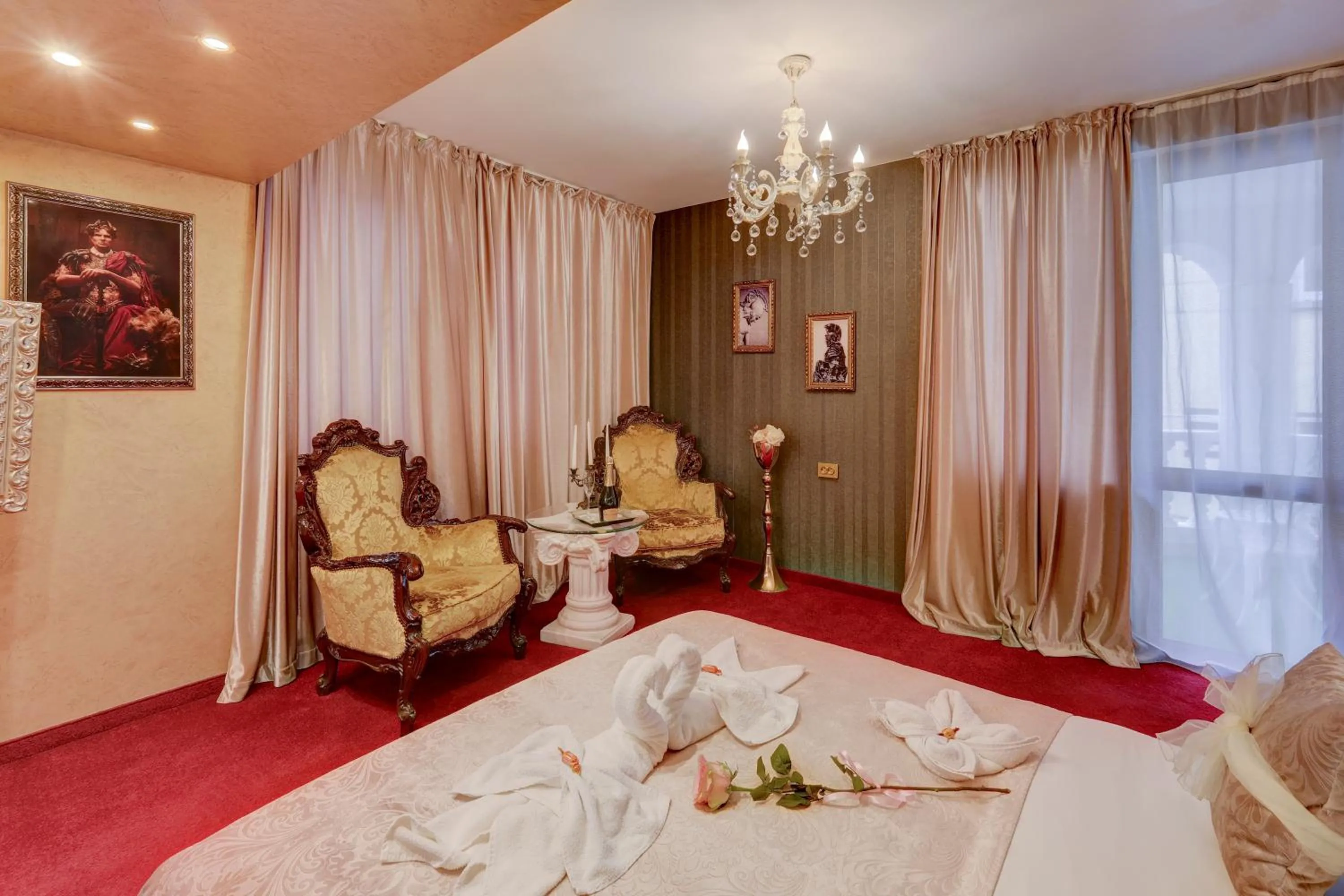 Bed in Hotel IMPERIA