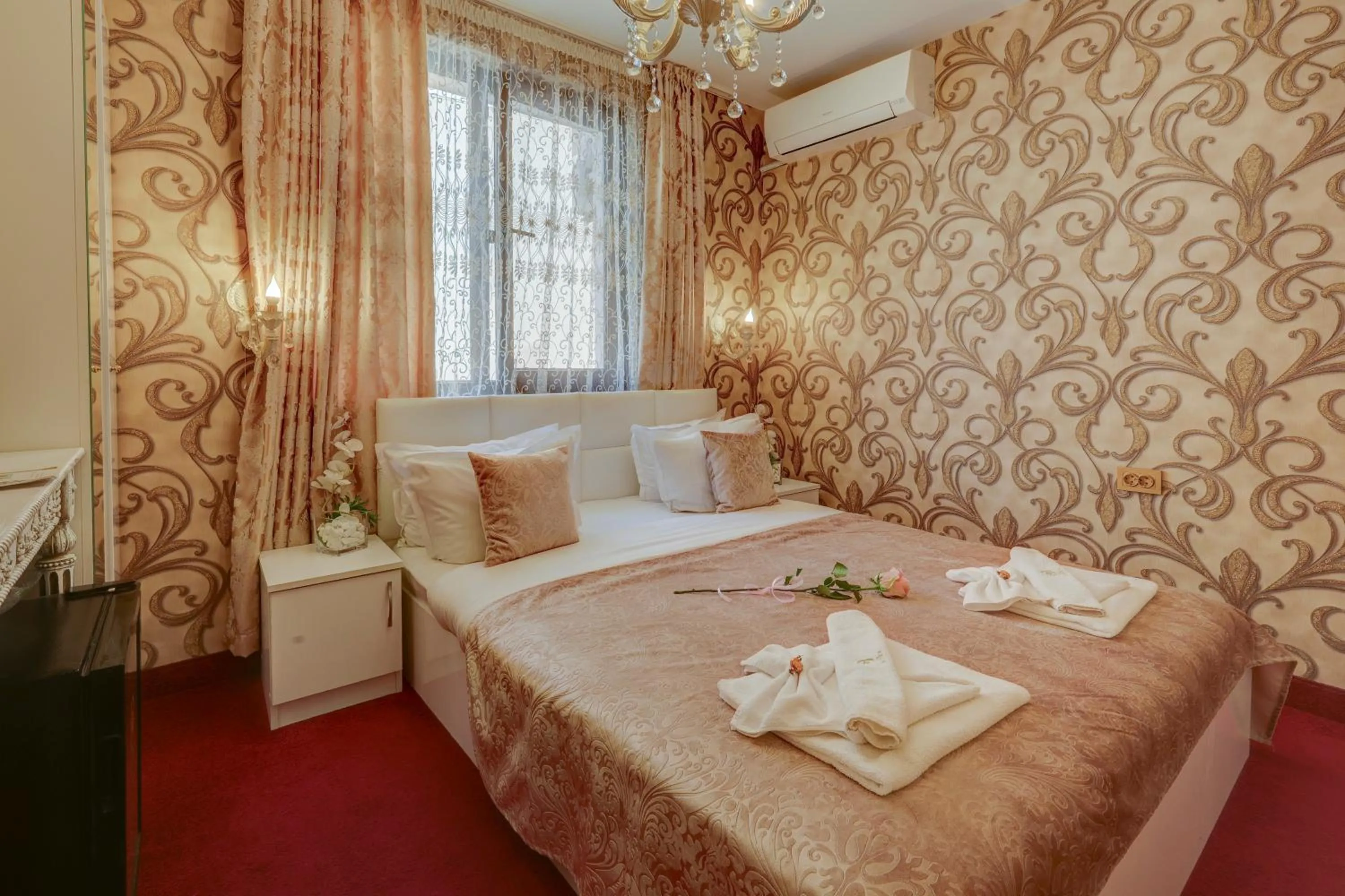 Bed in Hotel IMPERIA