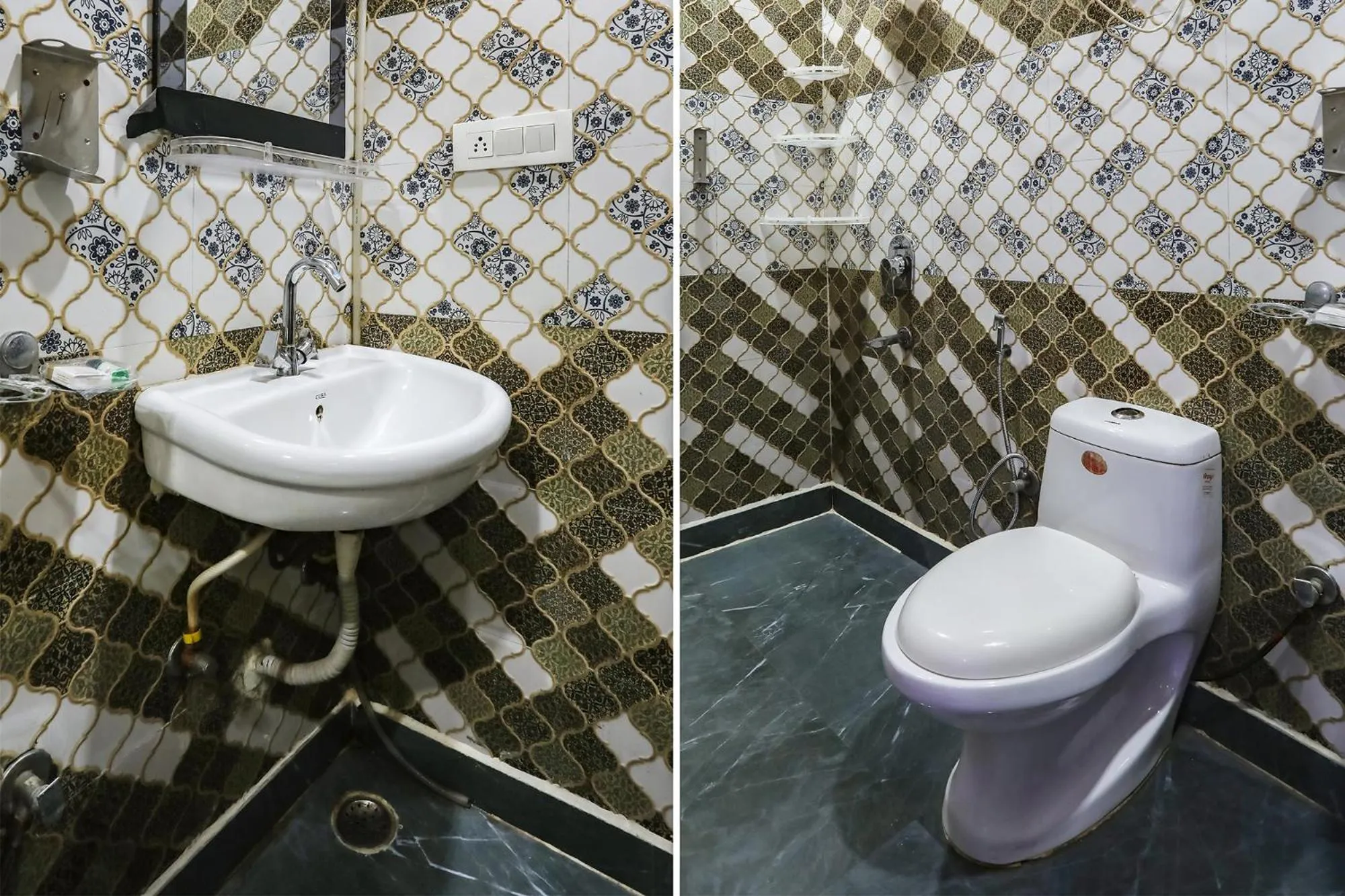 Bathroom in FabHotel NK Residency