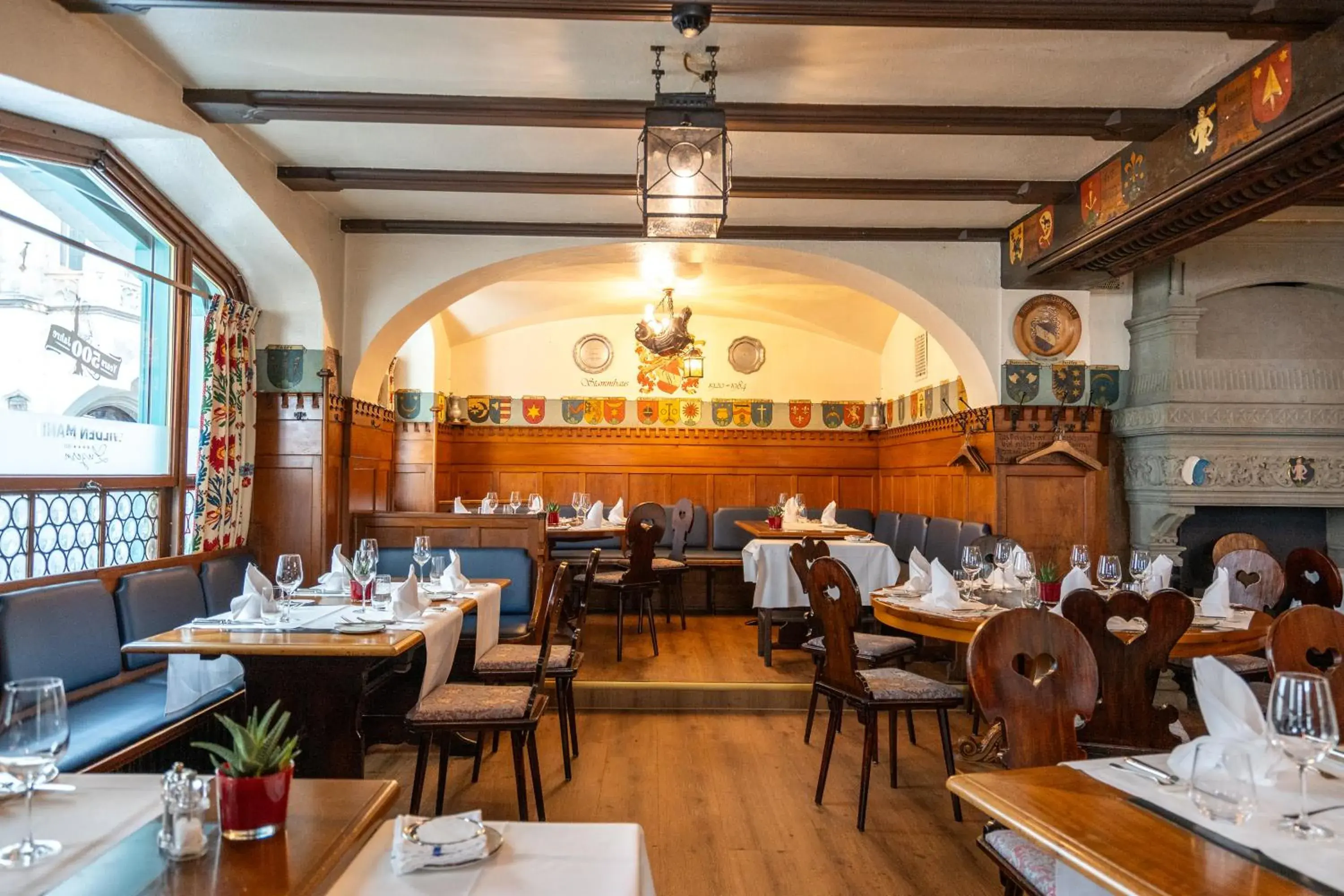 Restaurant/places to eat in Romantik Hotel Wilden Mann Luzern Restaurant/places to eat in Romantik Hotel Wilden Mann Luzern