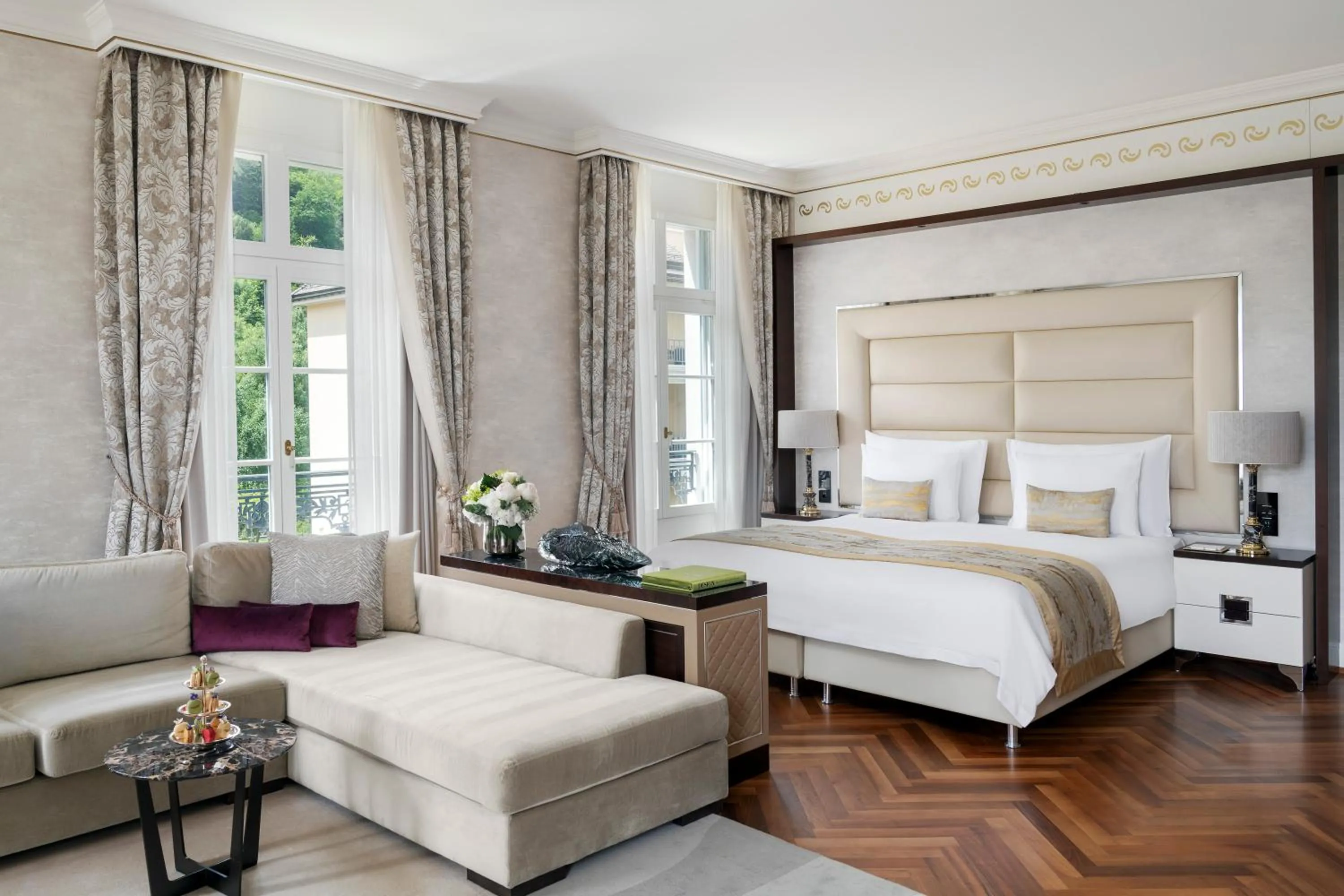 Bed in Grand Resort Bad Ragaz