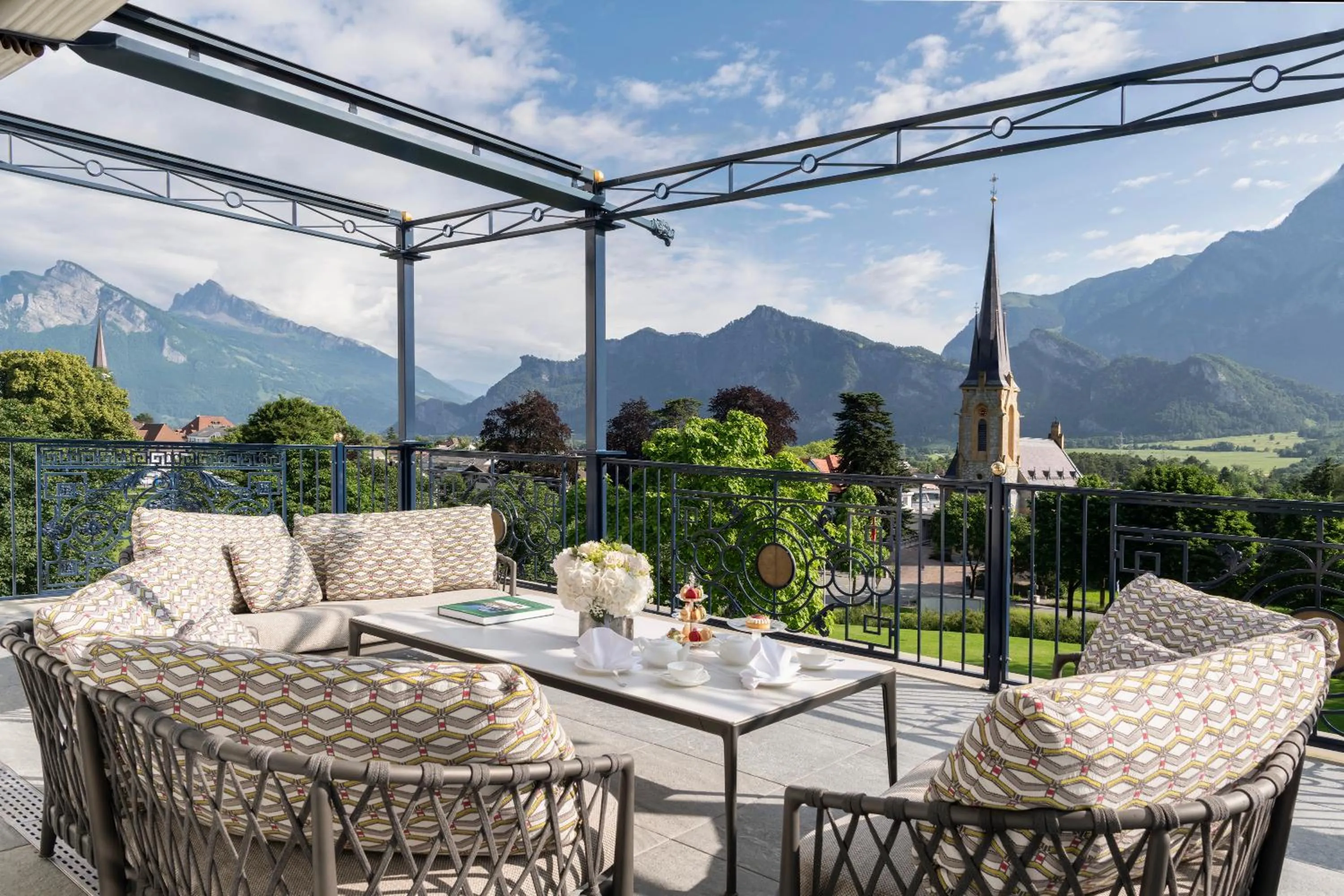 Balcony/Terrace in Grand Resort Bad Ragaz