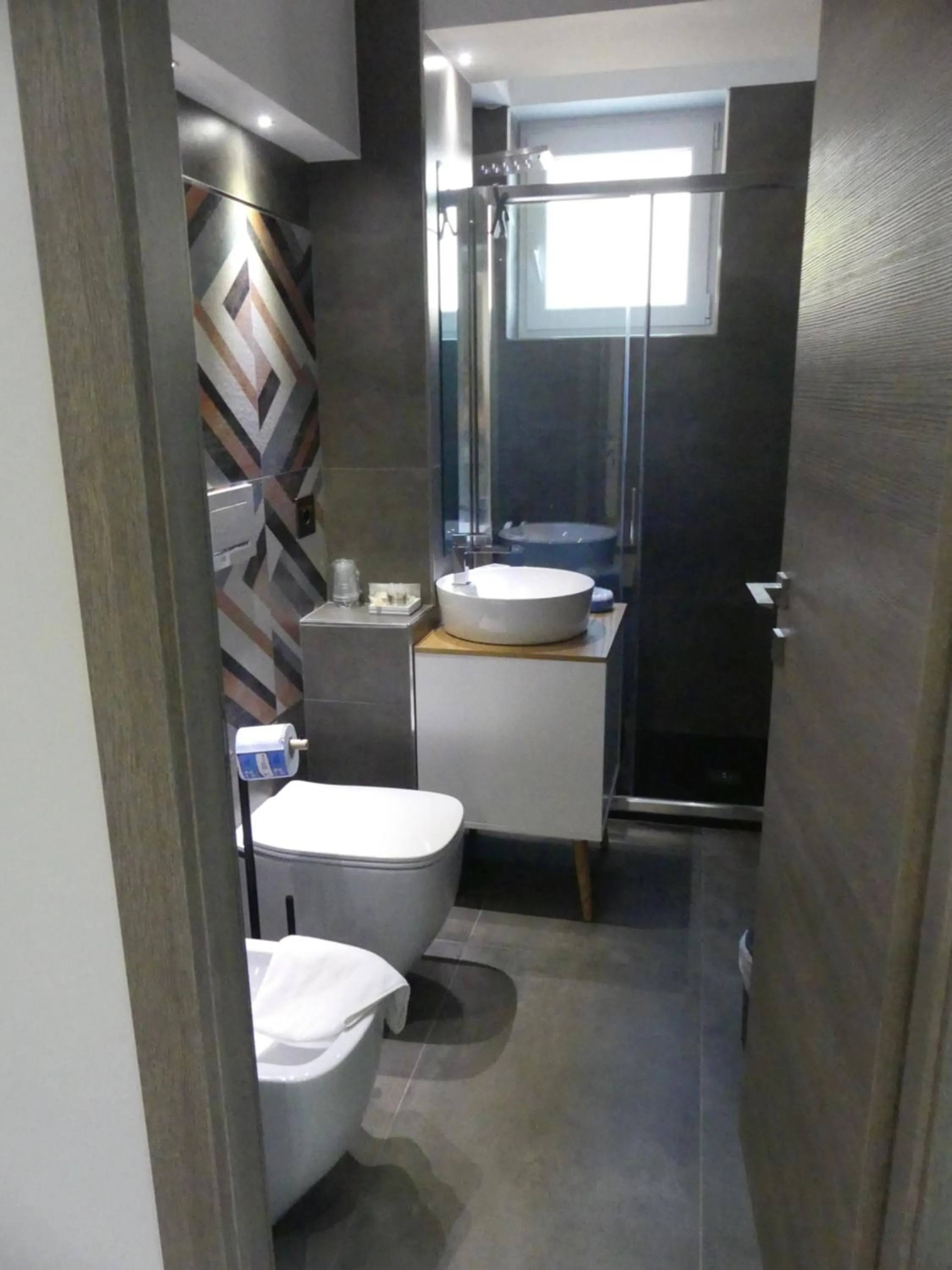 Bathroom in Albergo Piazza Risorgimento