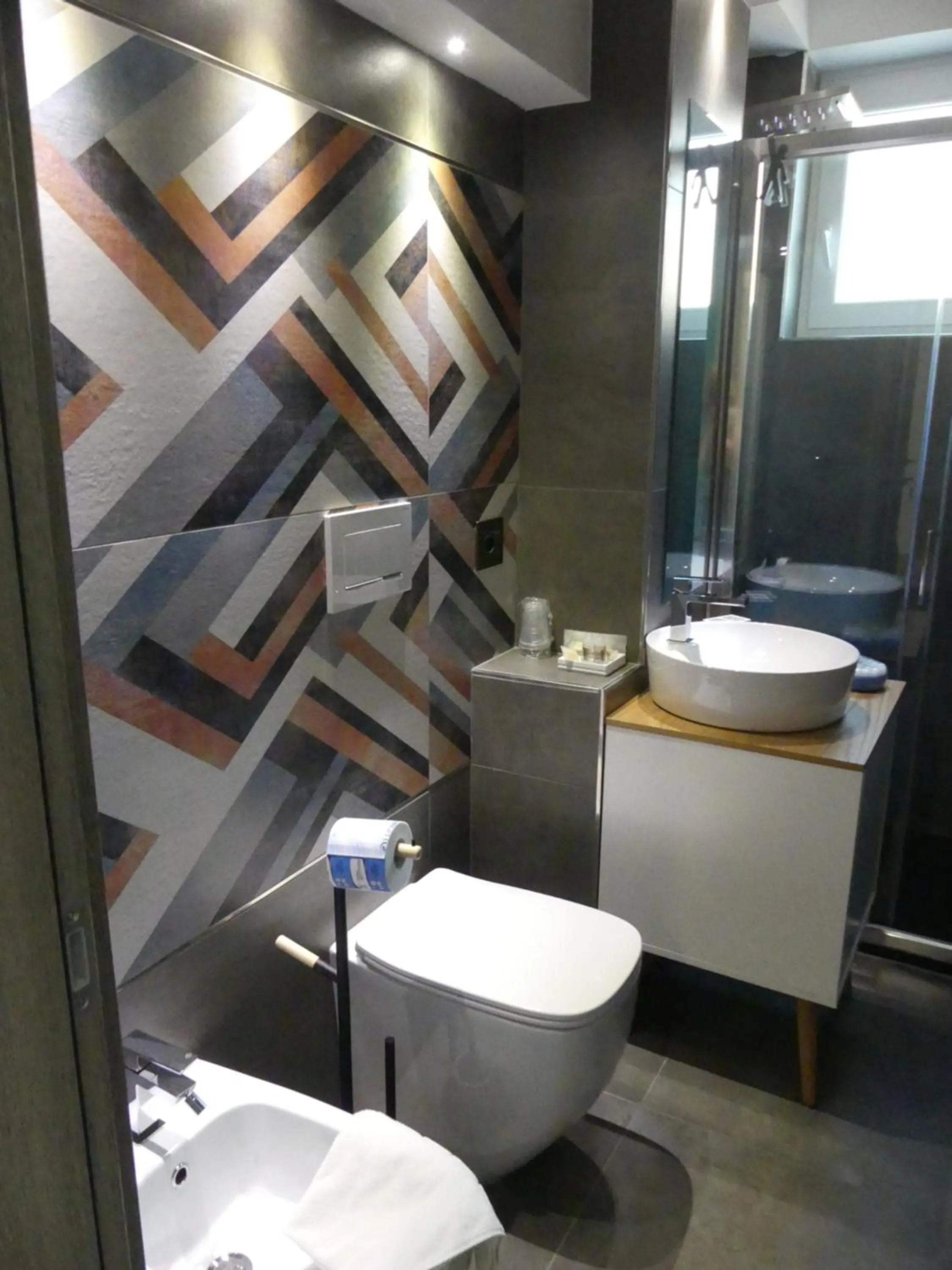 Bathroom in Albergo Piazza Risorgimento