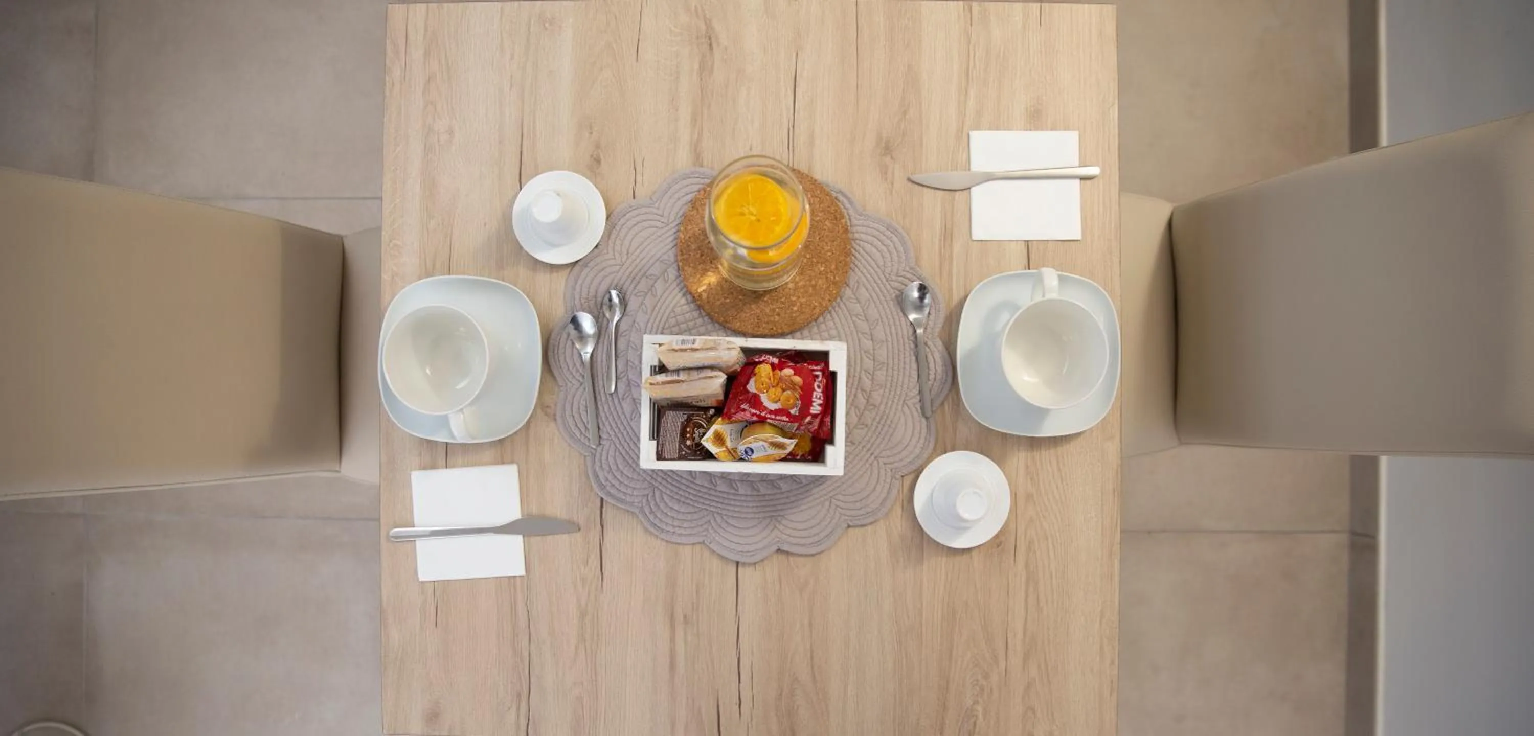 Food and drinks in Pompei BnB Maison de Charme