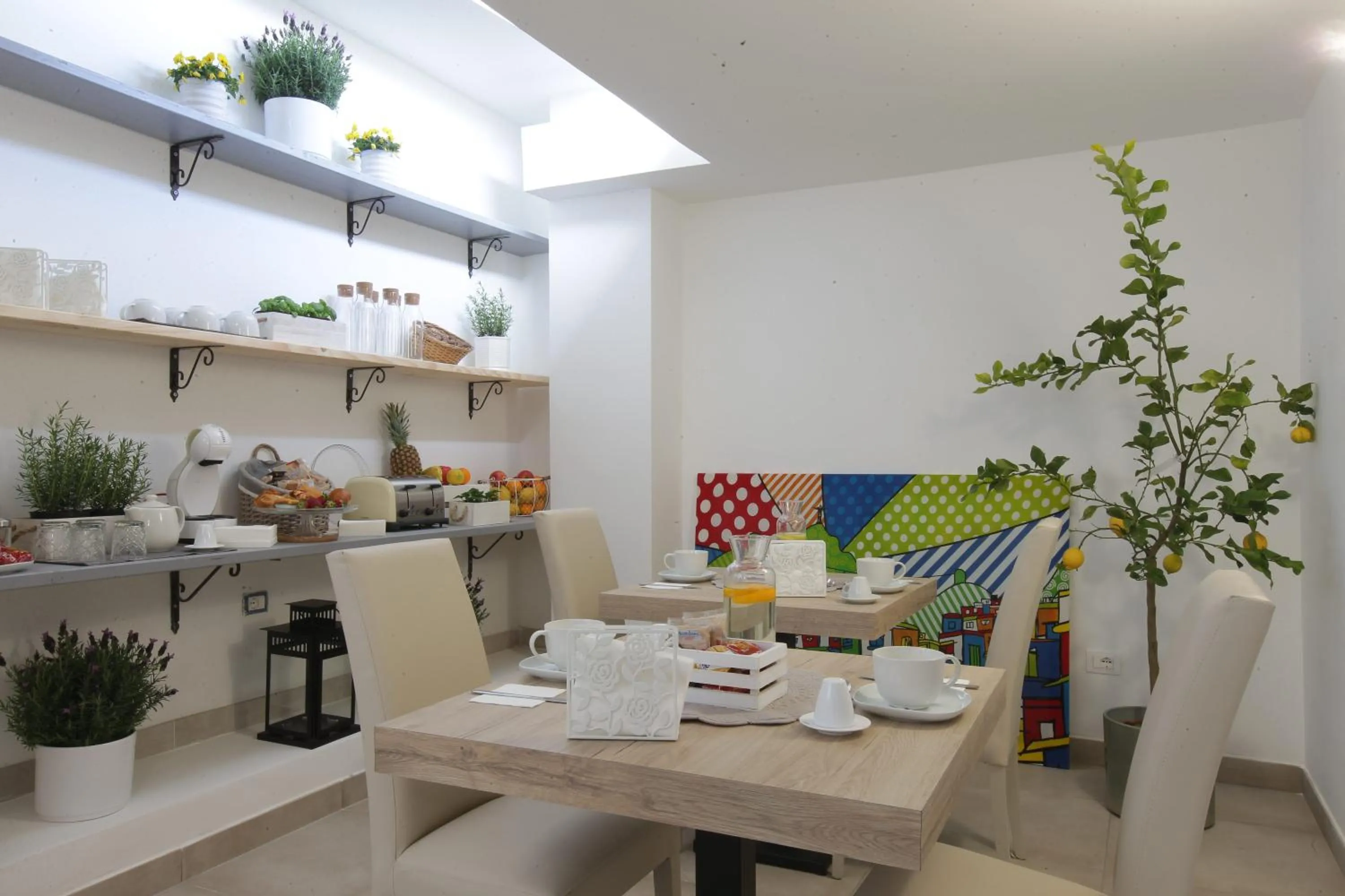 Continental breakfast in Pompei BnB Maison de Charme