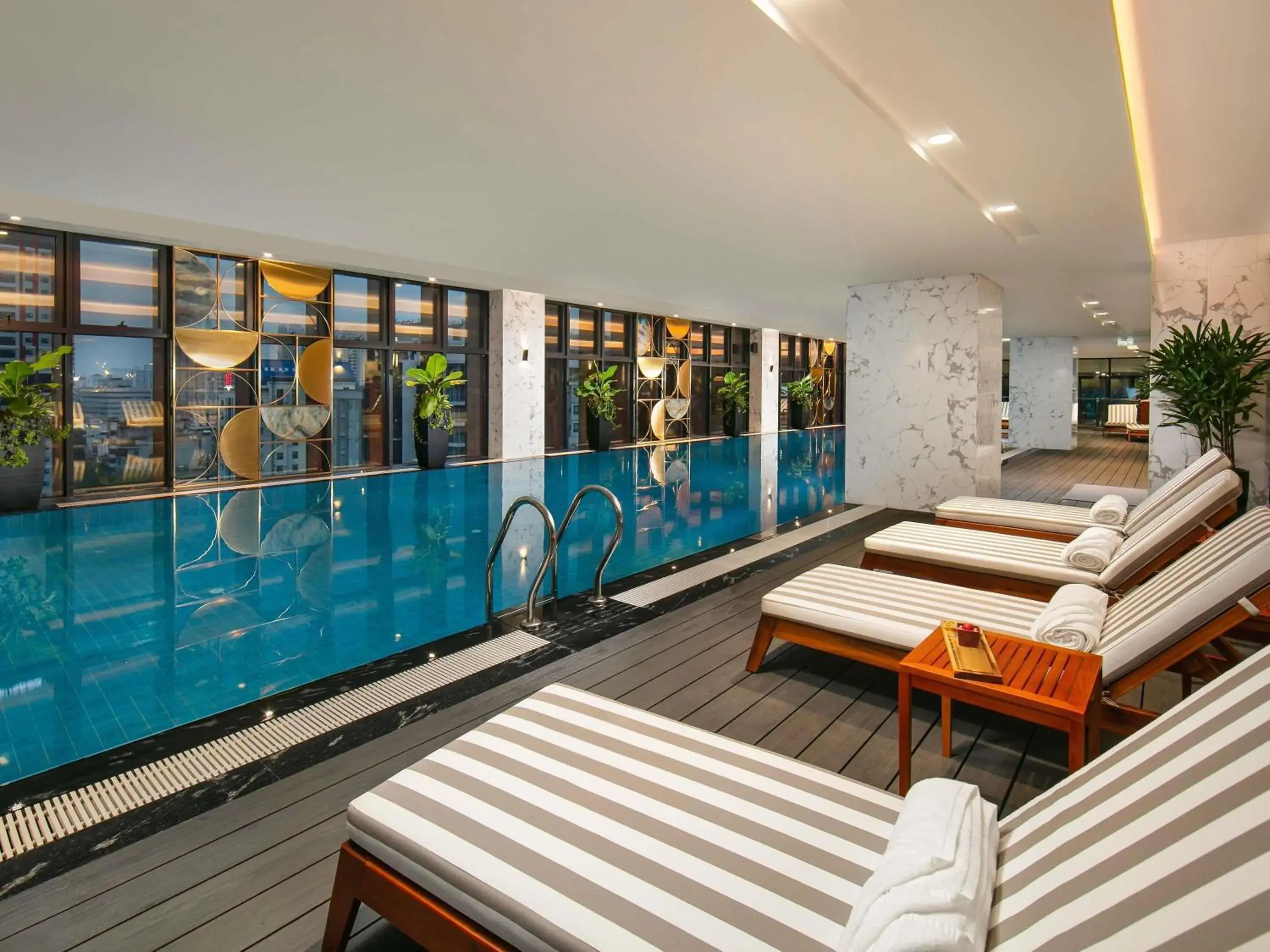 Pool view in Mövenpick Living West Hanoi Pool view in Mövenpick Living West Hanoi