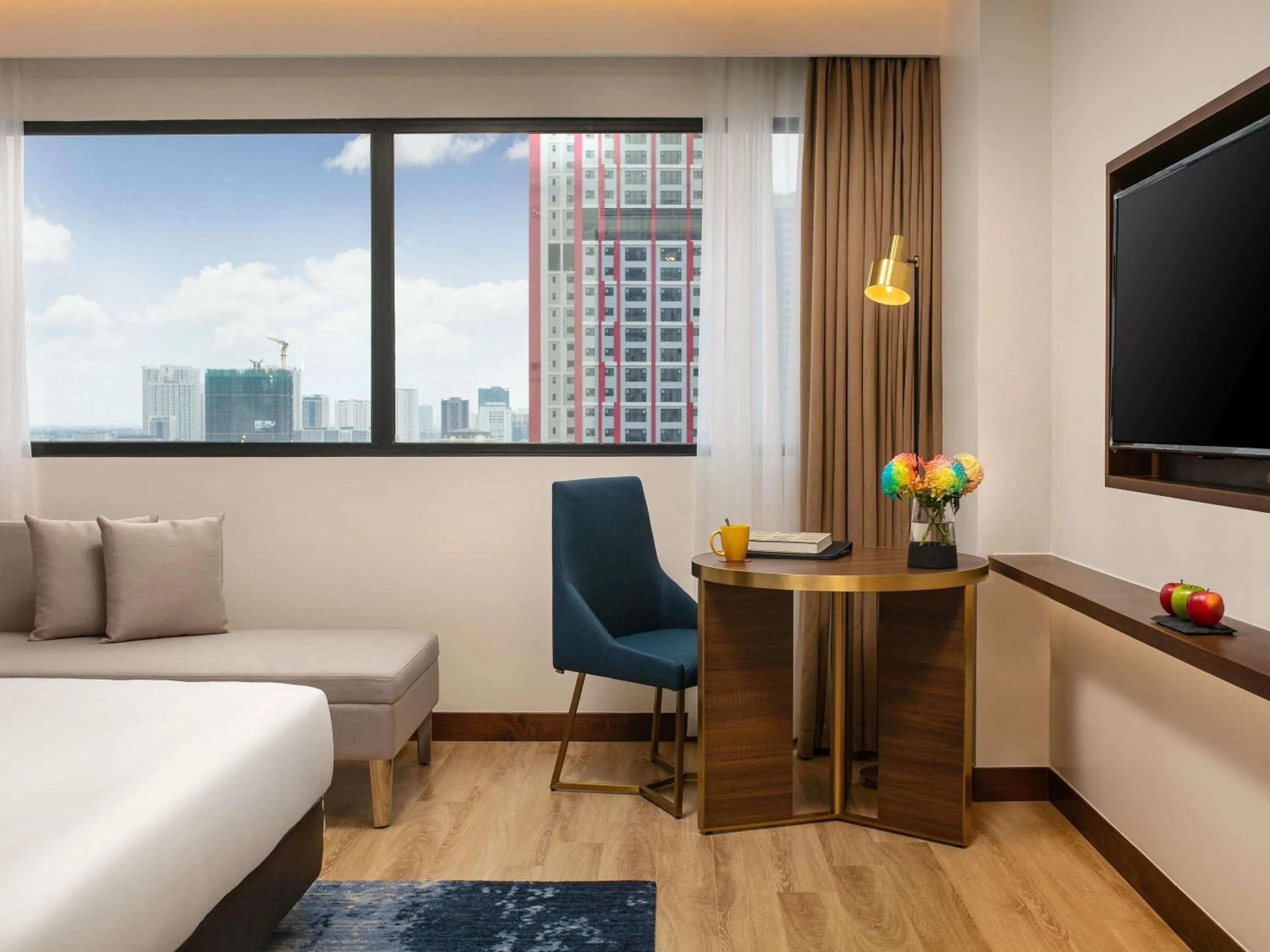 Bedroom, Bed in Mövenpick Living West Hanoi