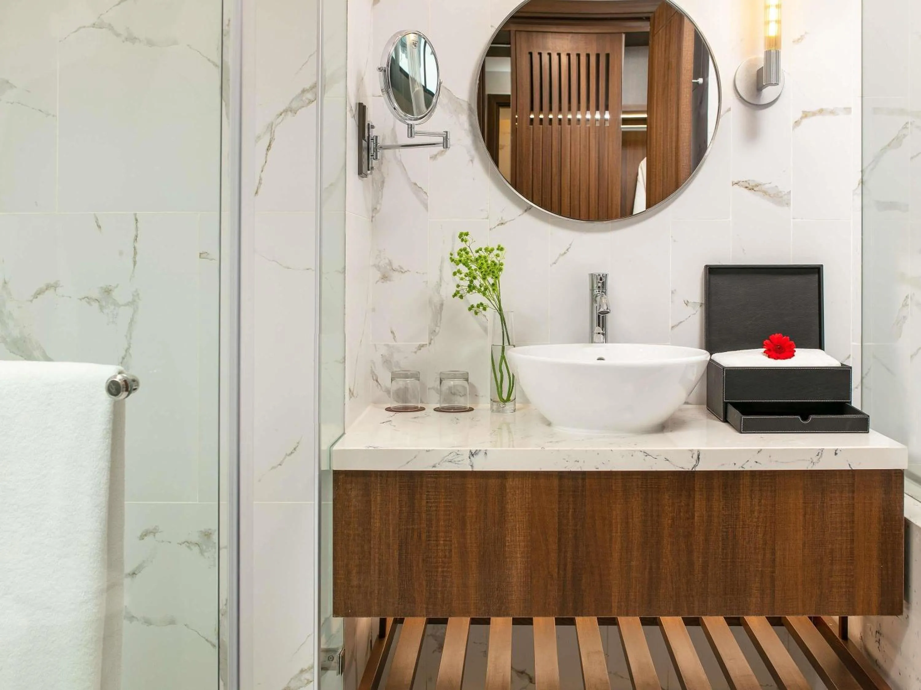 Bedroom in Mövenpick Living West Hanoi