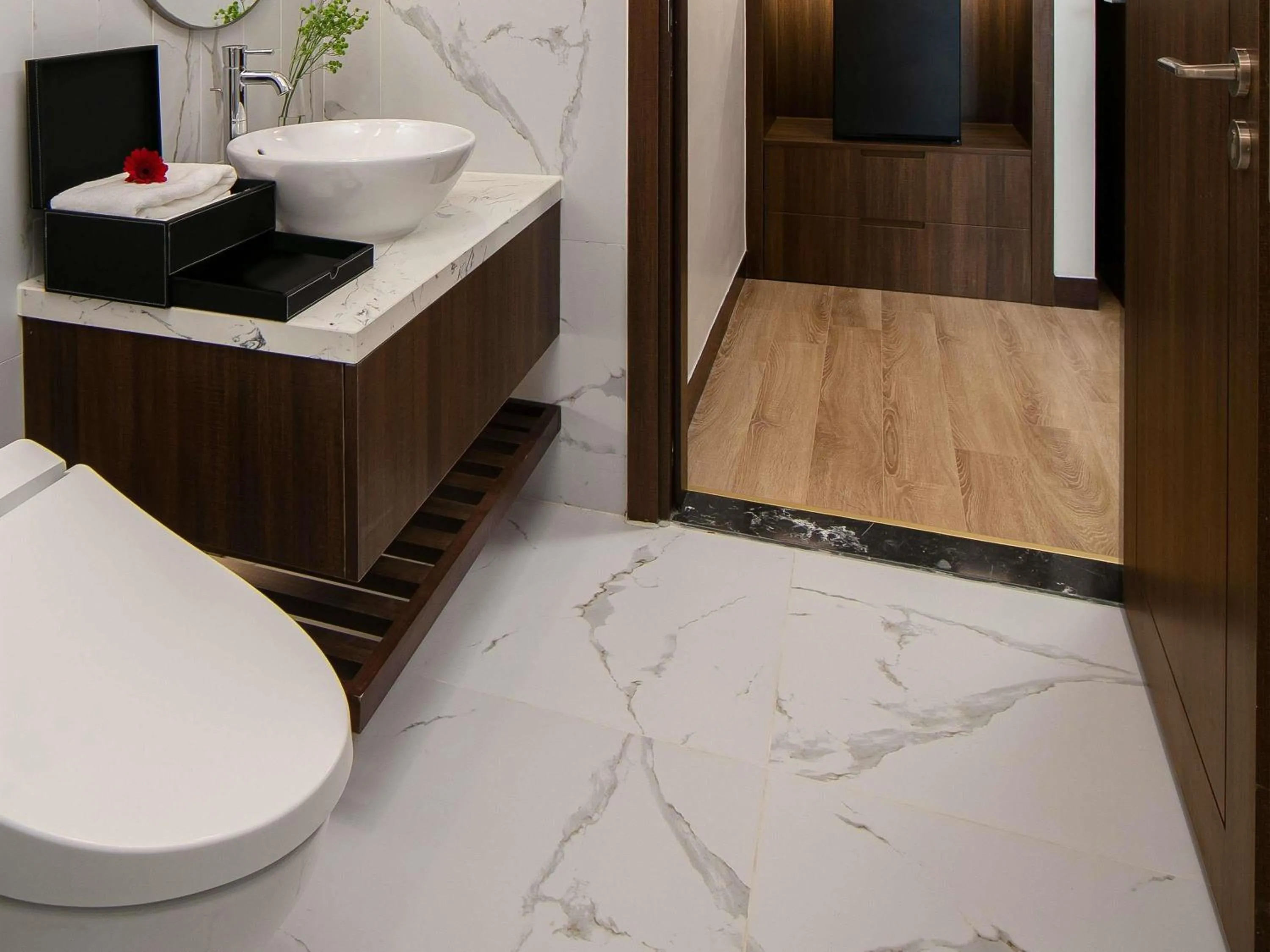 Bedroom in Mövenpick Living West Hanoi