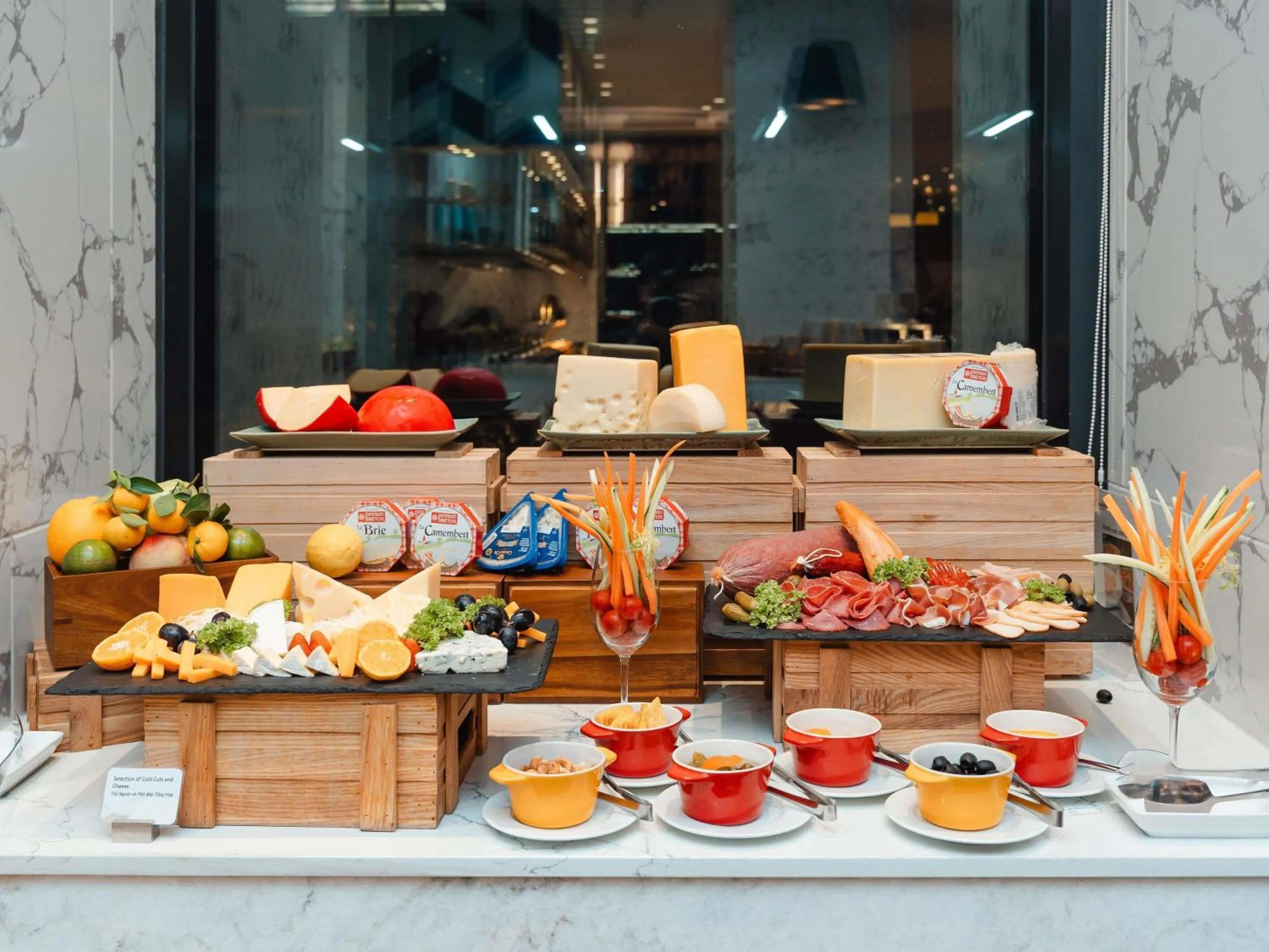 Breakfast in Mövenpick Living West Hanoi