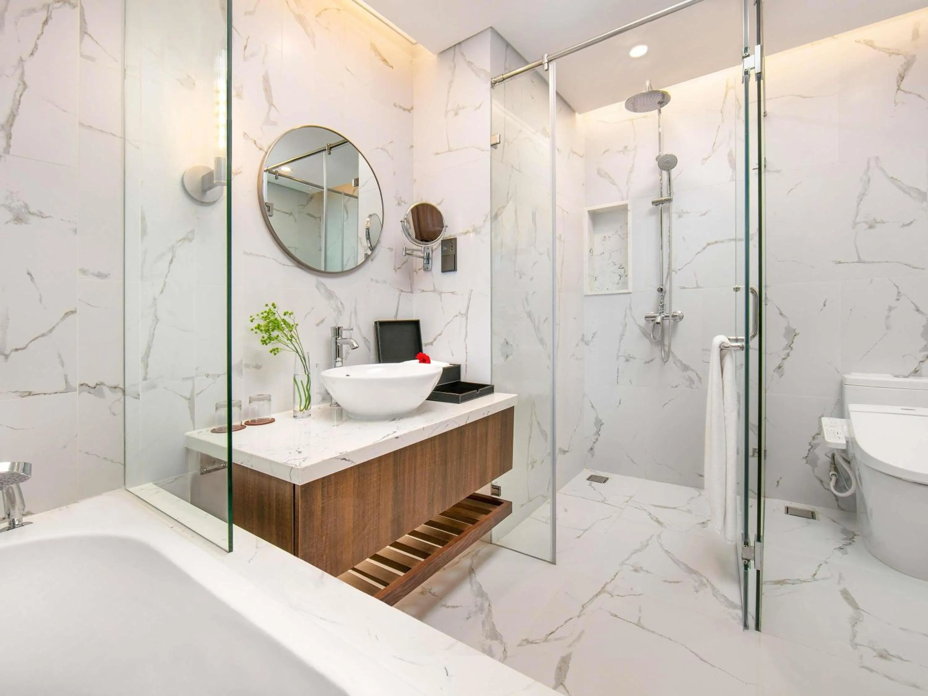 Bedroom in Mövenpick Living West Hanoi