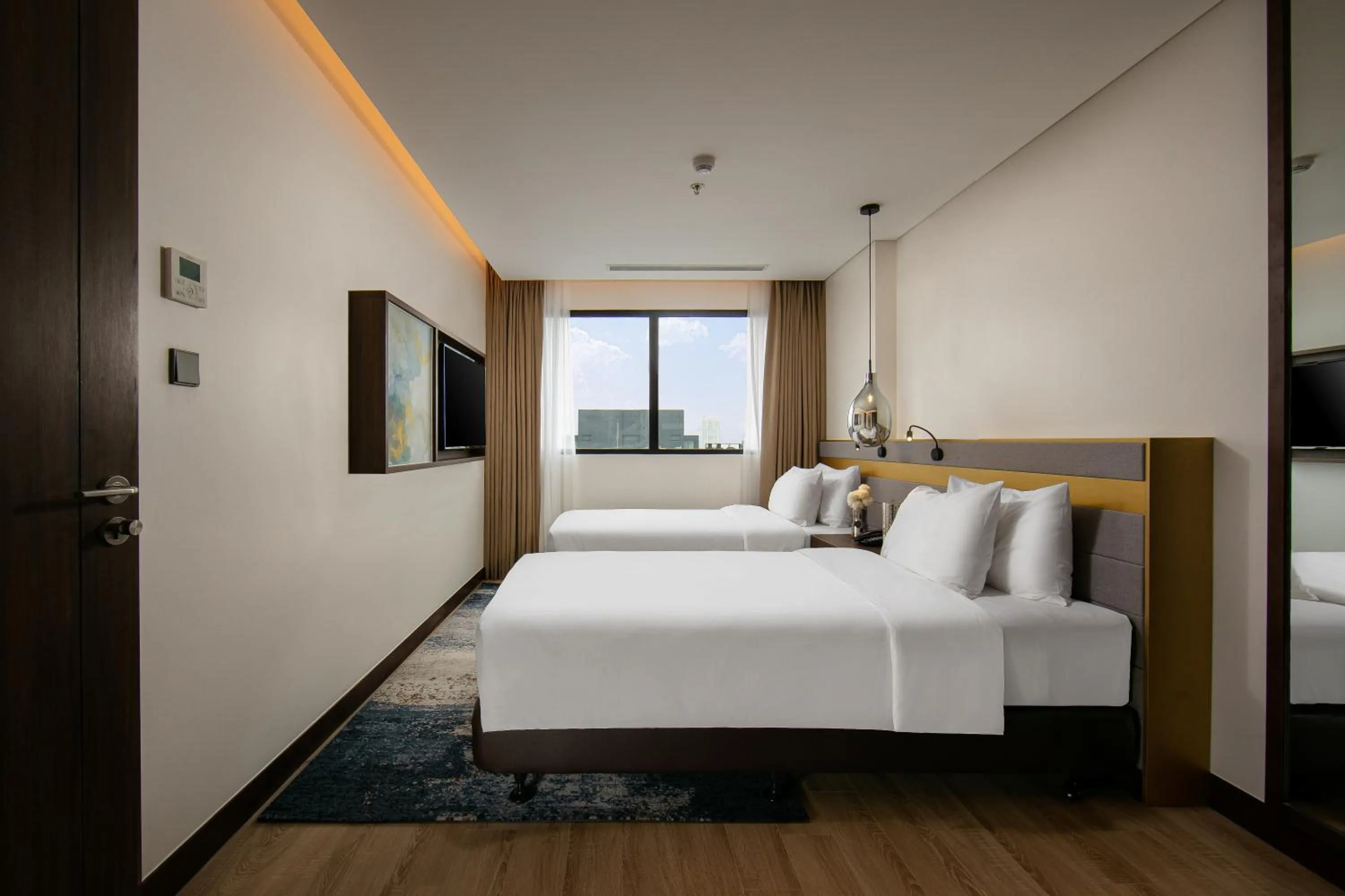 Bedroom, Bed in Mövenpick Living West Hanoi