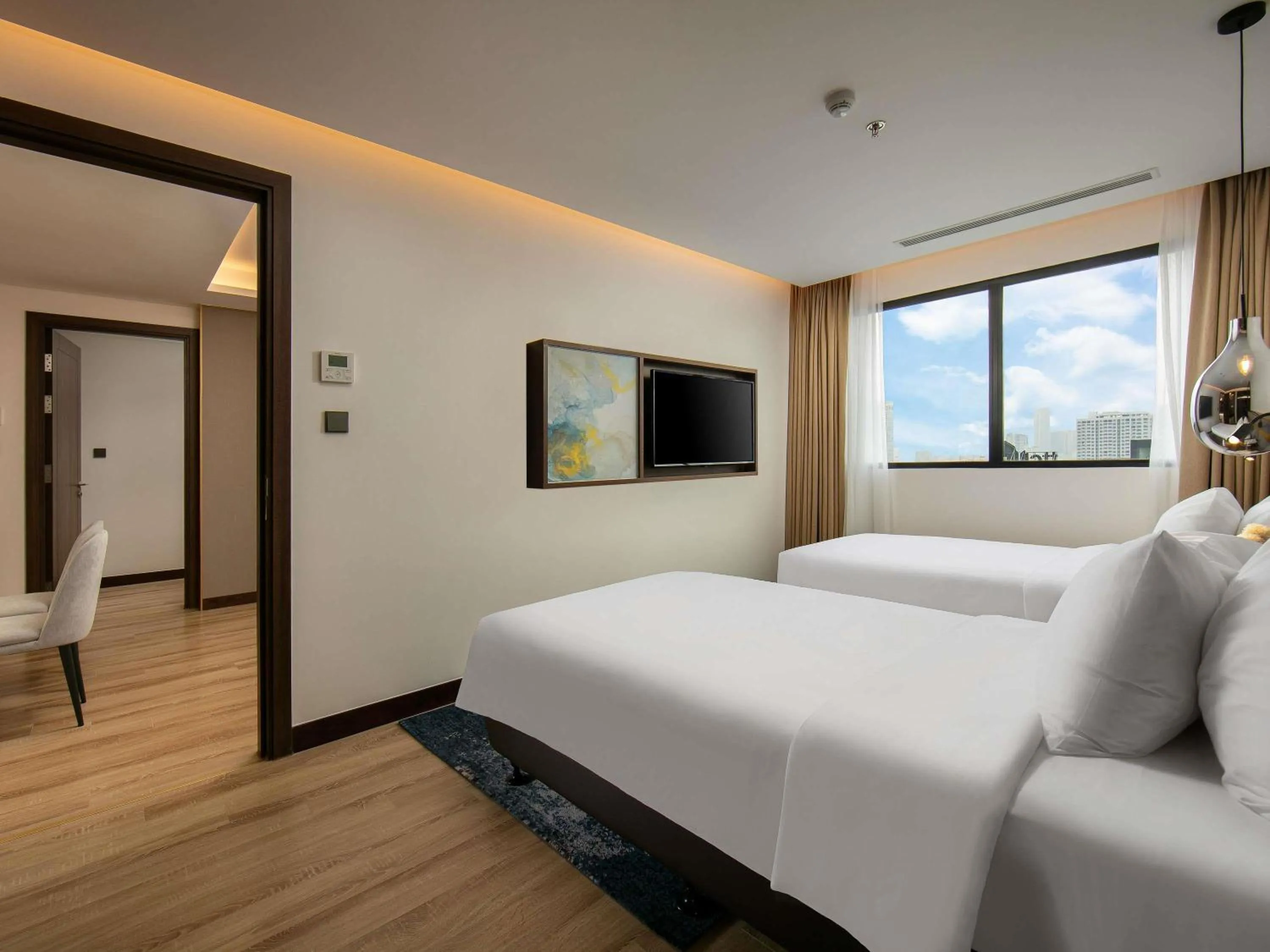 Bedroom, Bed in Mövenpick Living West Hanoi