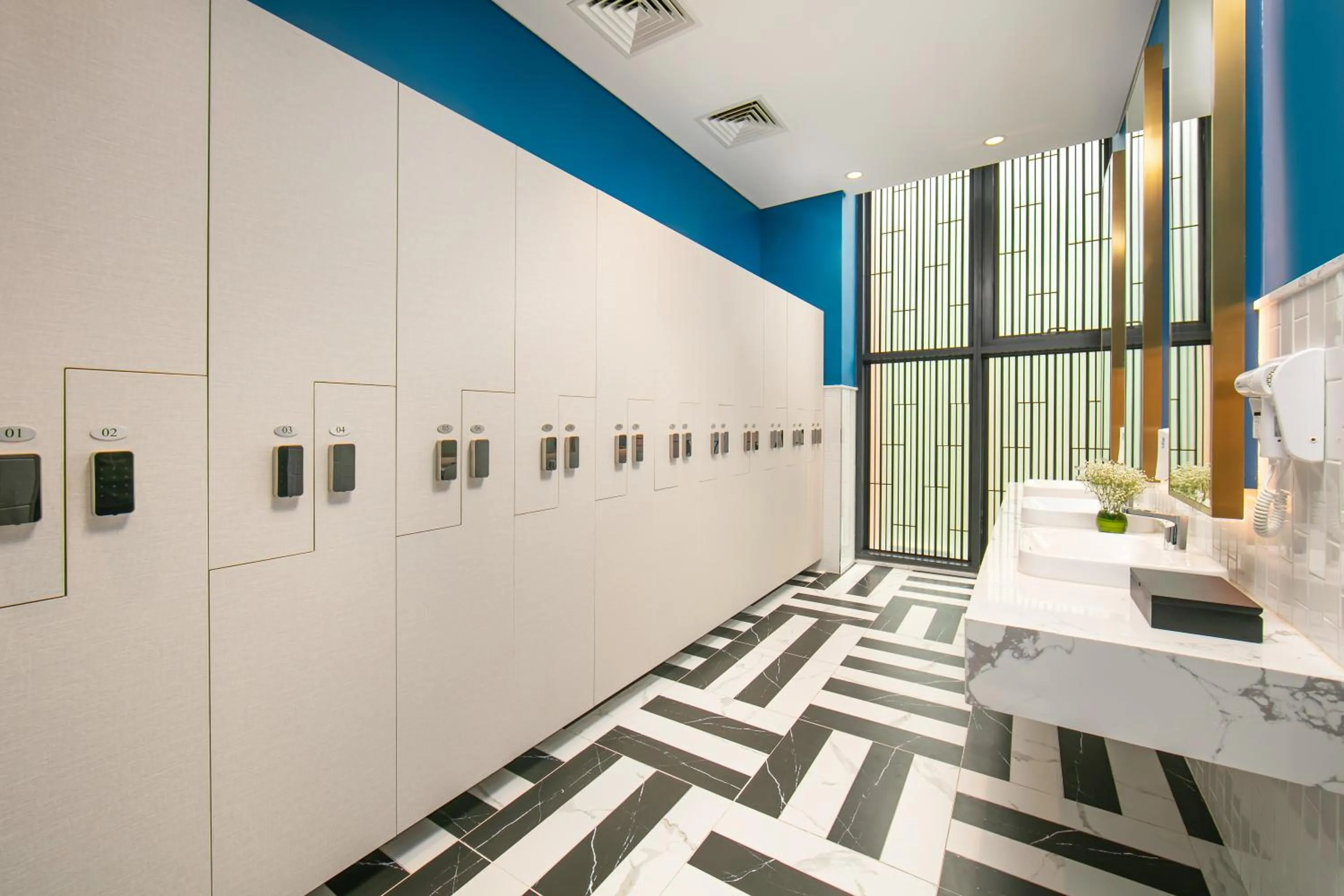 Fitness centre/facilities in Mövenpick Living West Hanoi