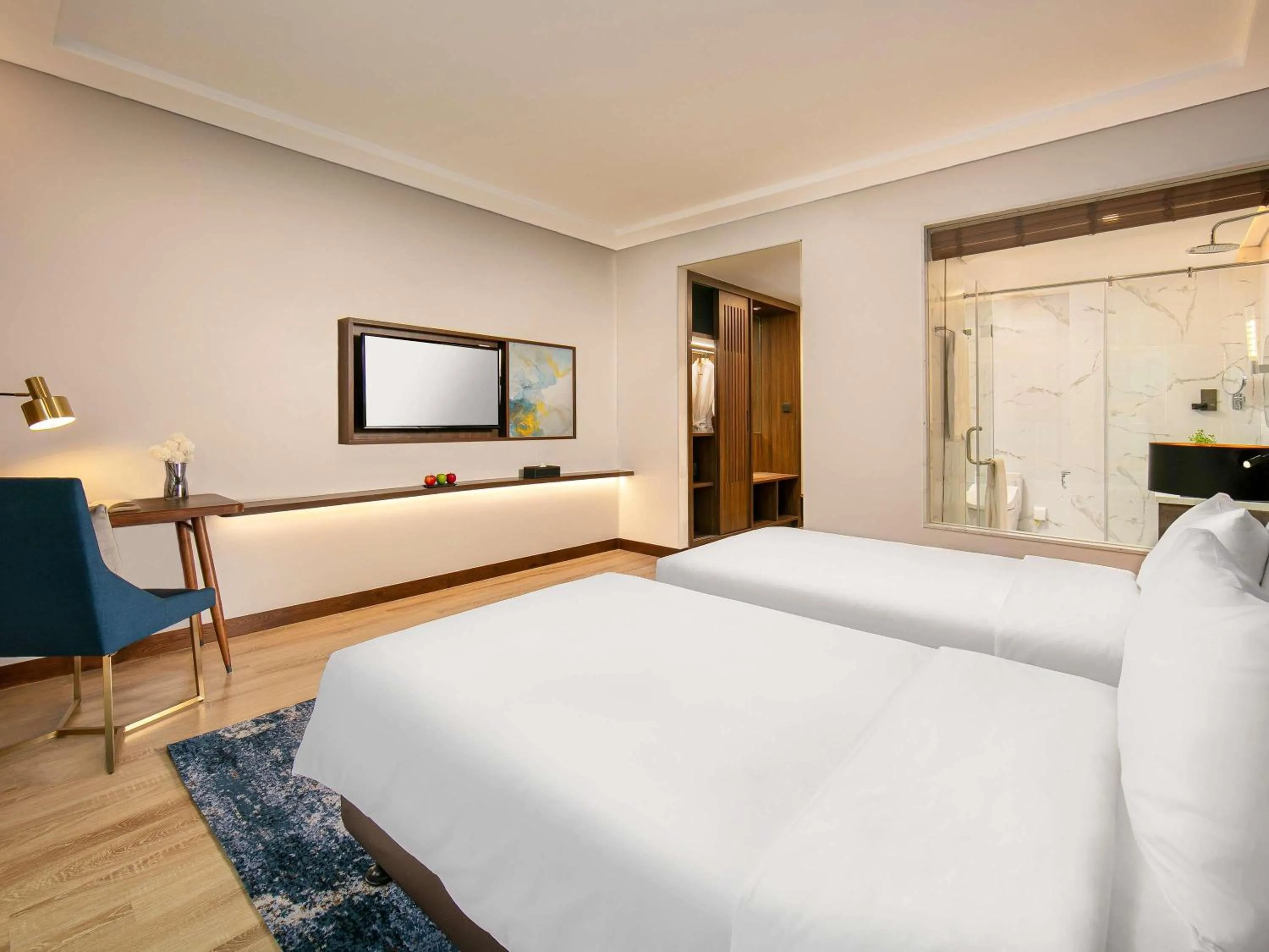 Bedroom, Bed in Mövenpick Living West Hanoi