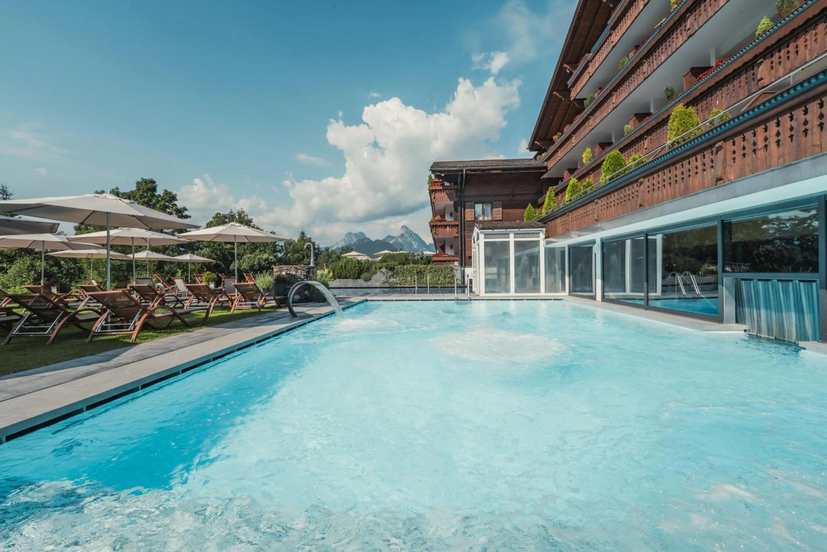 Swimming pool in ERMITAGE Wellness- & Spa-Hotel