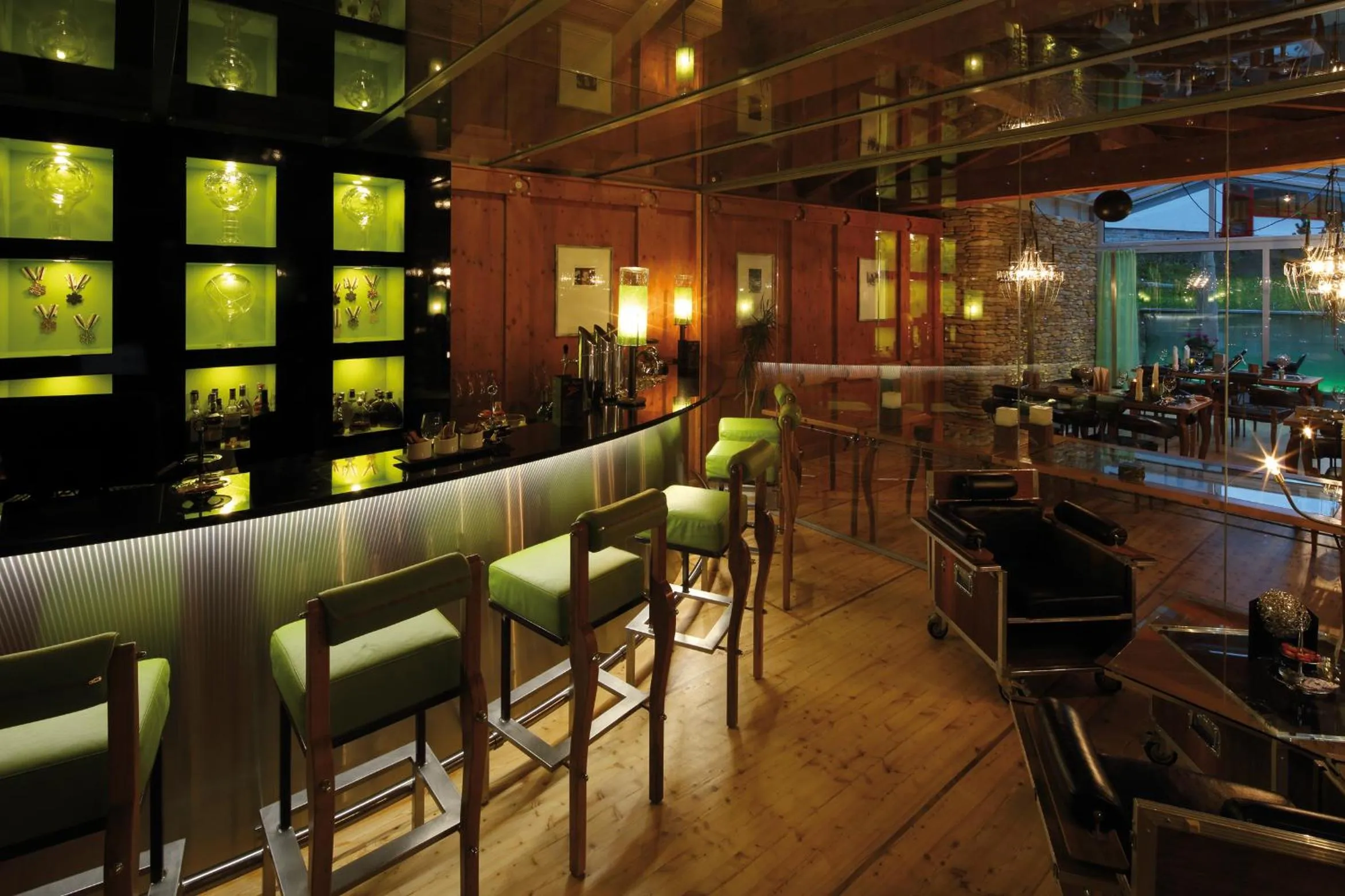 Lounge or bar in Wellness Spa Pirmin Zurbriggen