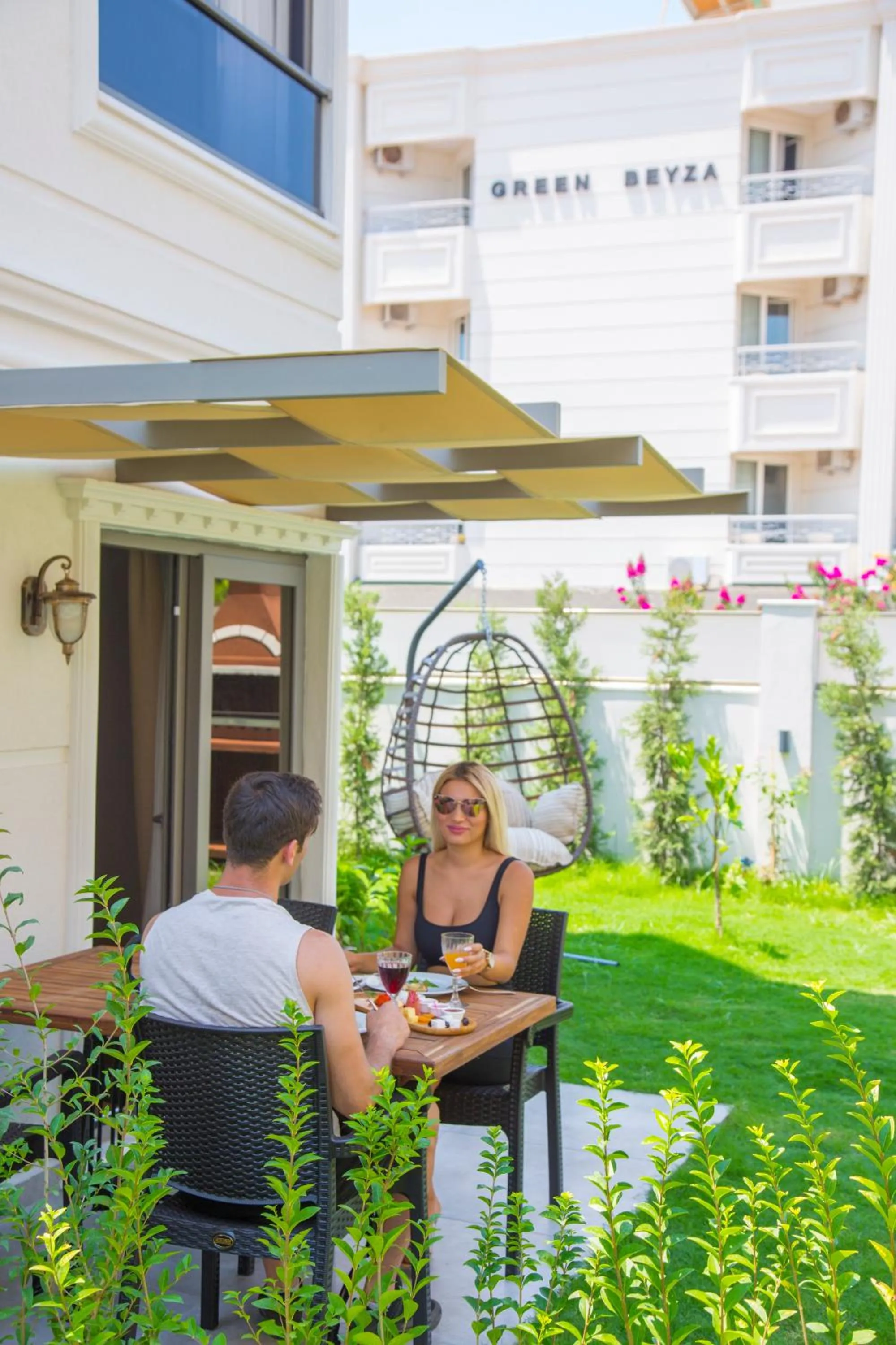 BBQ facilities in Green Beyza Suites