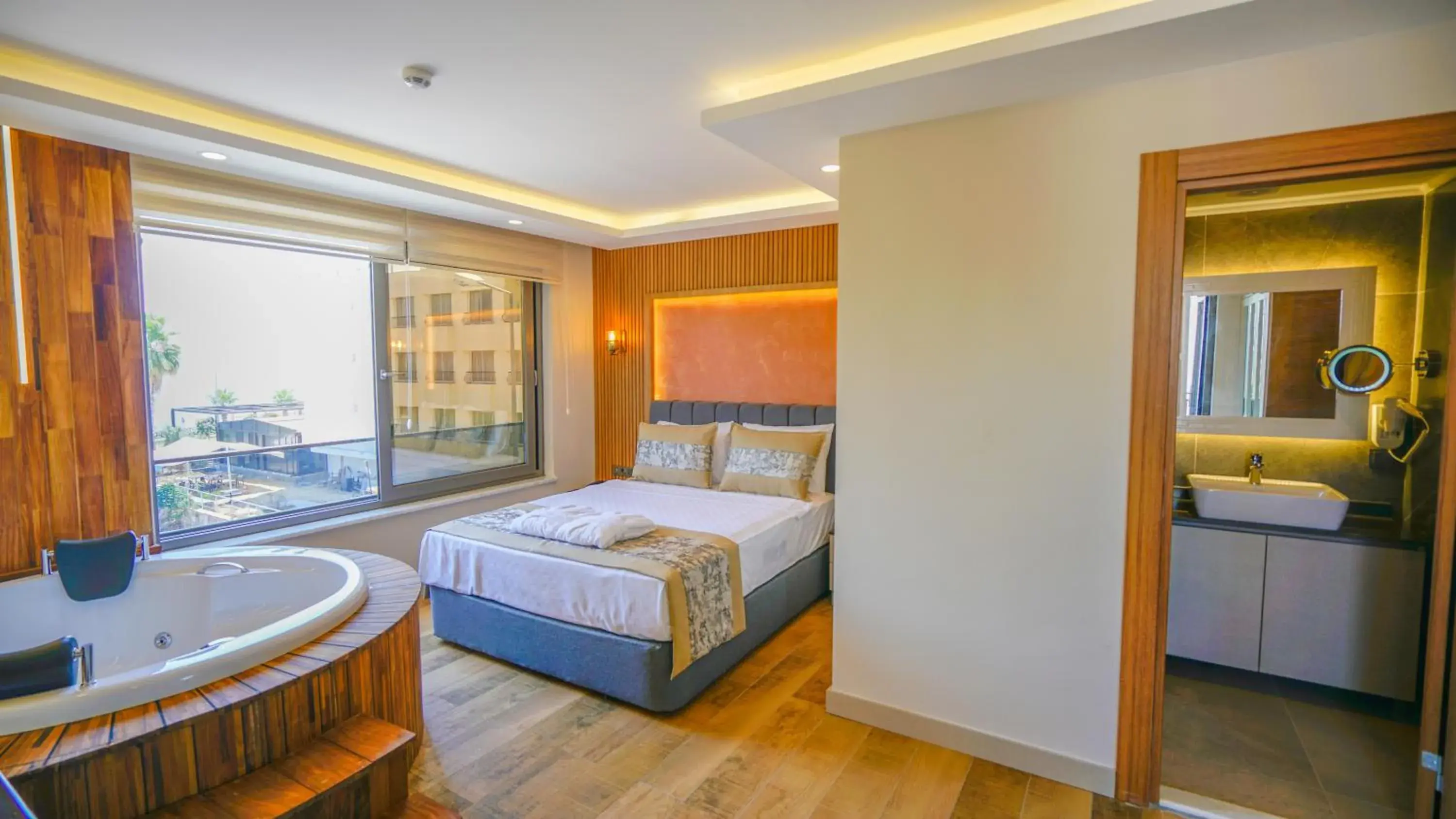 Massage, Bed in Green Beyza Suites Massage, Bed in Green Beyza Suites