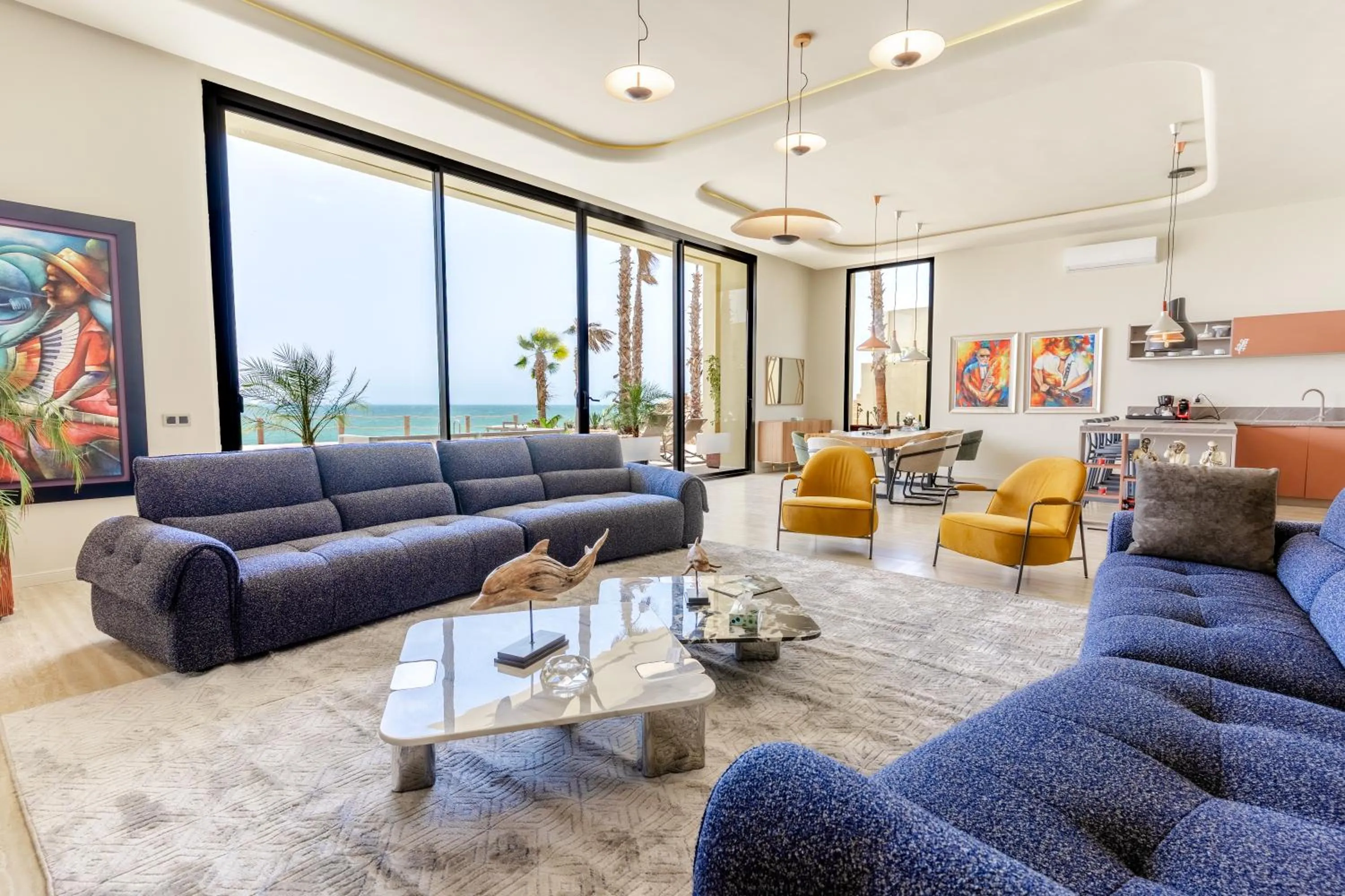 Living room in Bavaro Beach Dakhla