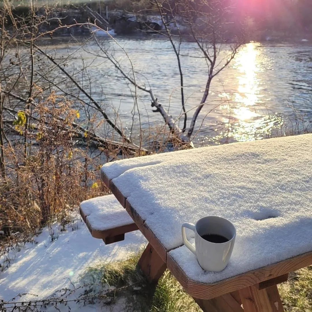 Garden in Oberge Inn Val-David