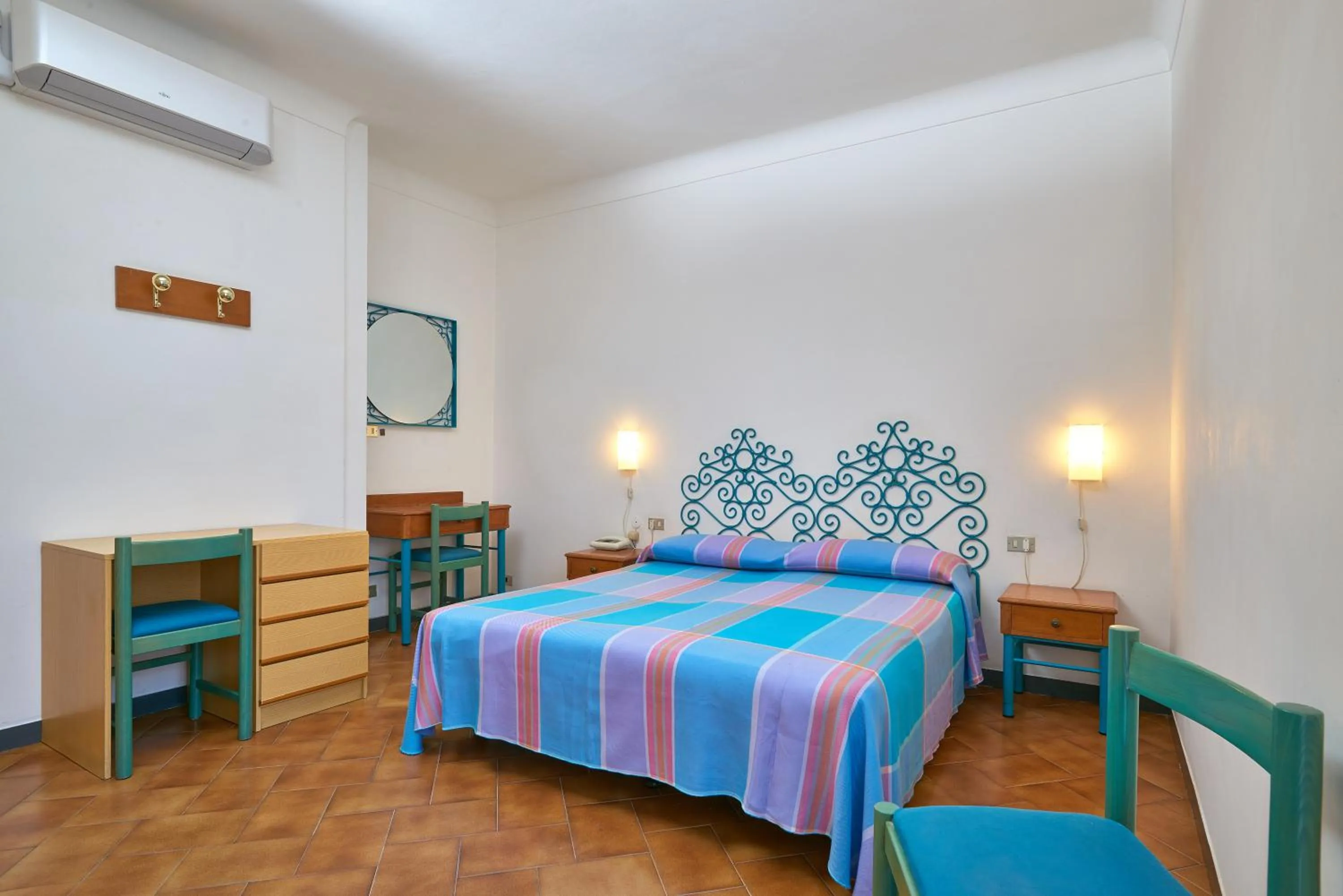 Bed in Hotel Garibaldi