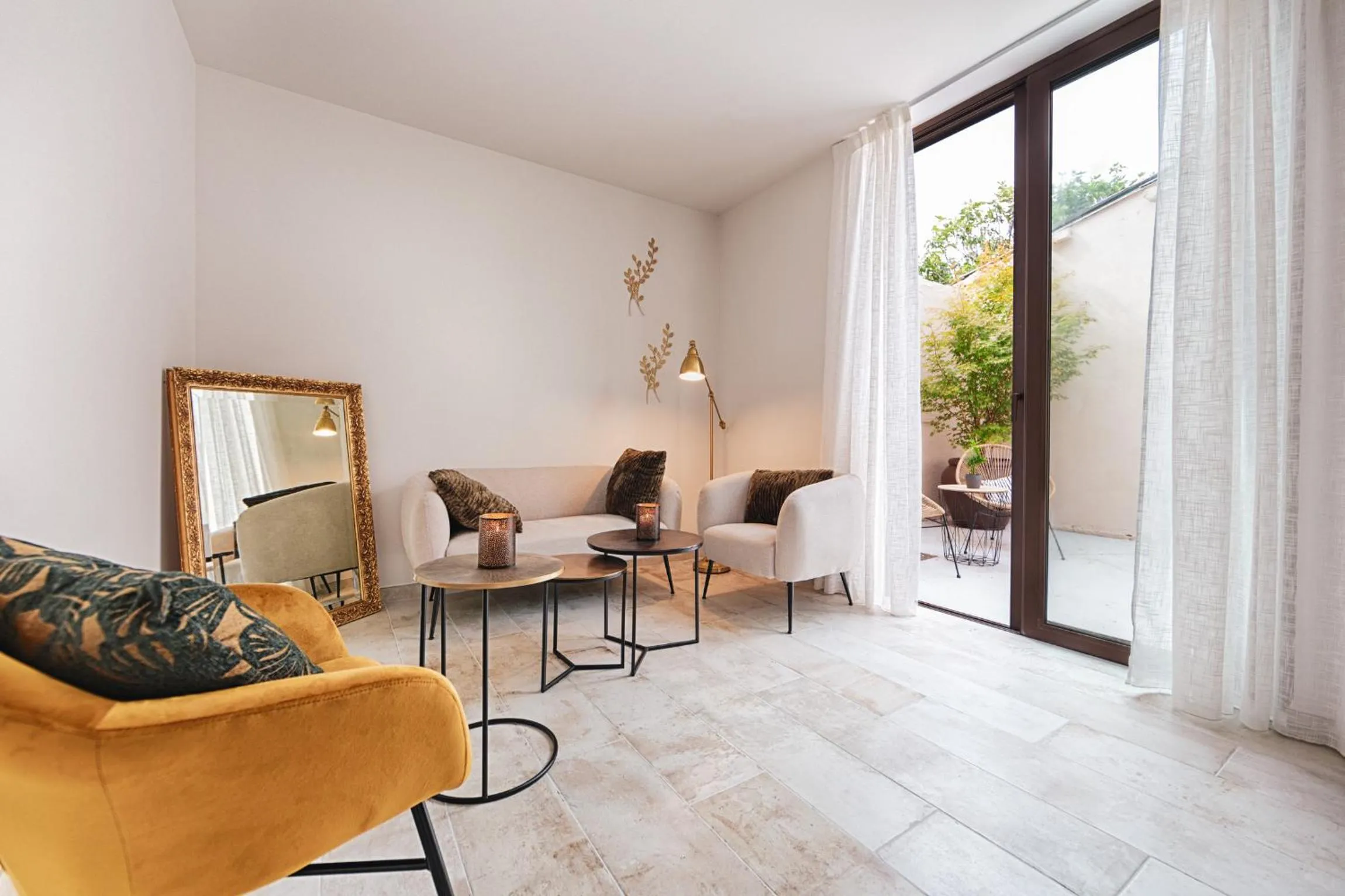 Seating area in Hotel rural La Tejera