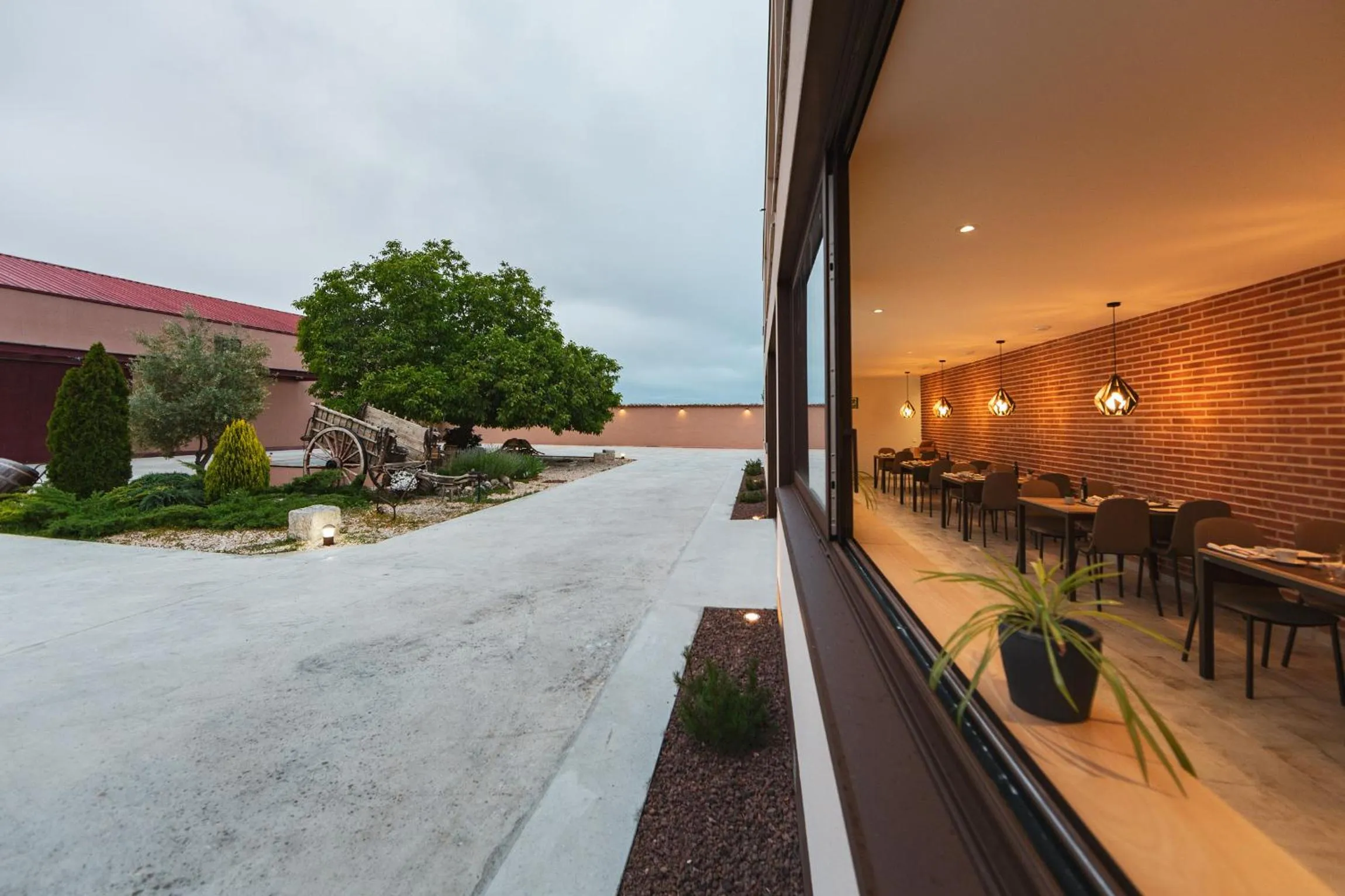 Patio in Hotel rural La Tejera
