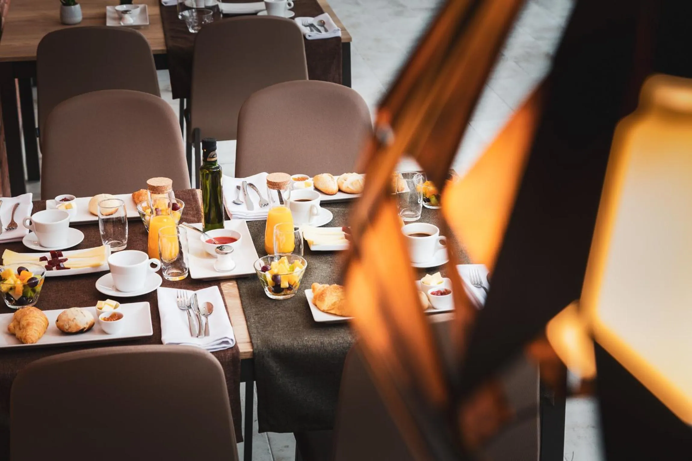 Breakfast in Hotel rural La Tejera