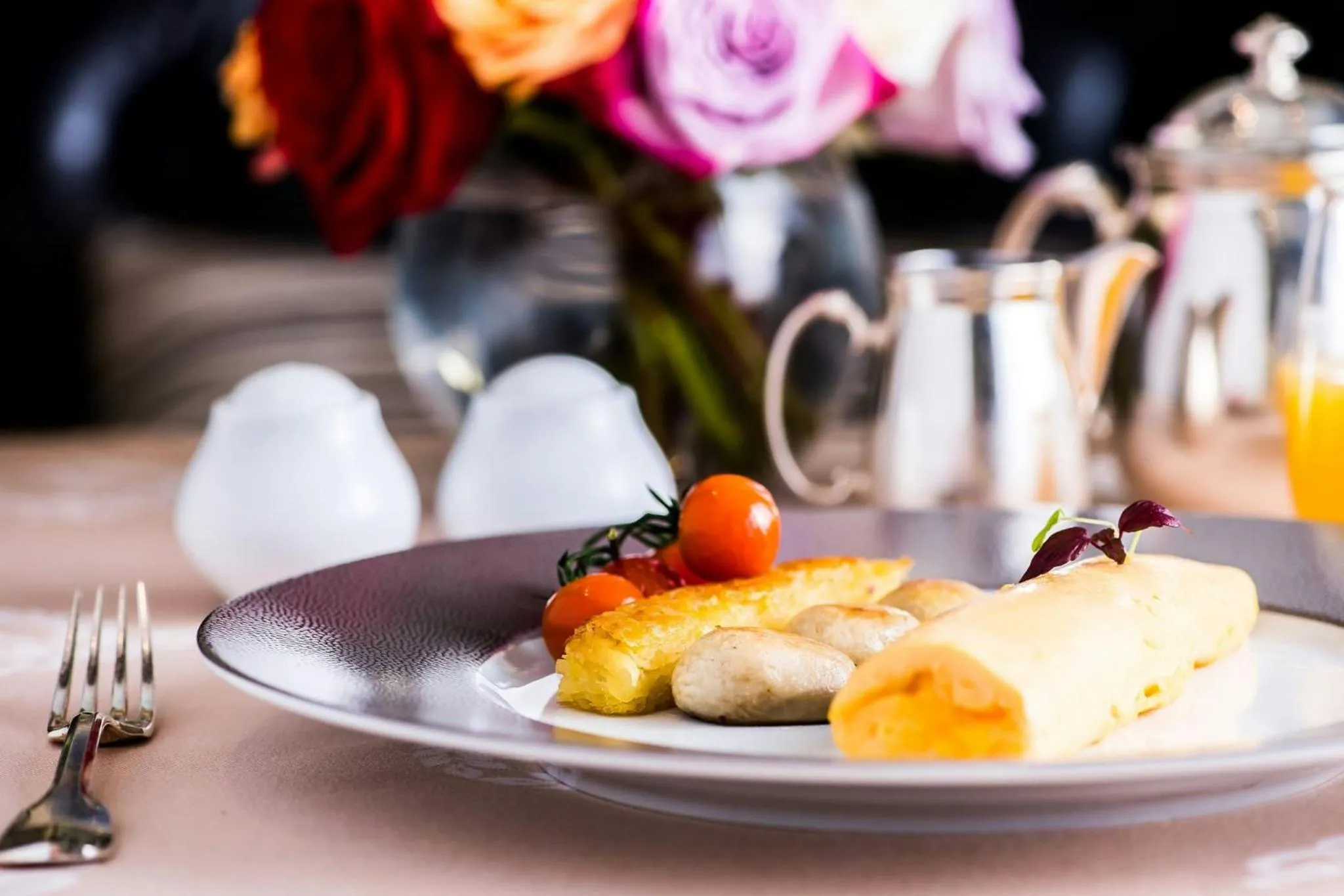 Breakfast in Hotel d'Angleterre