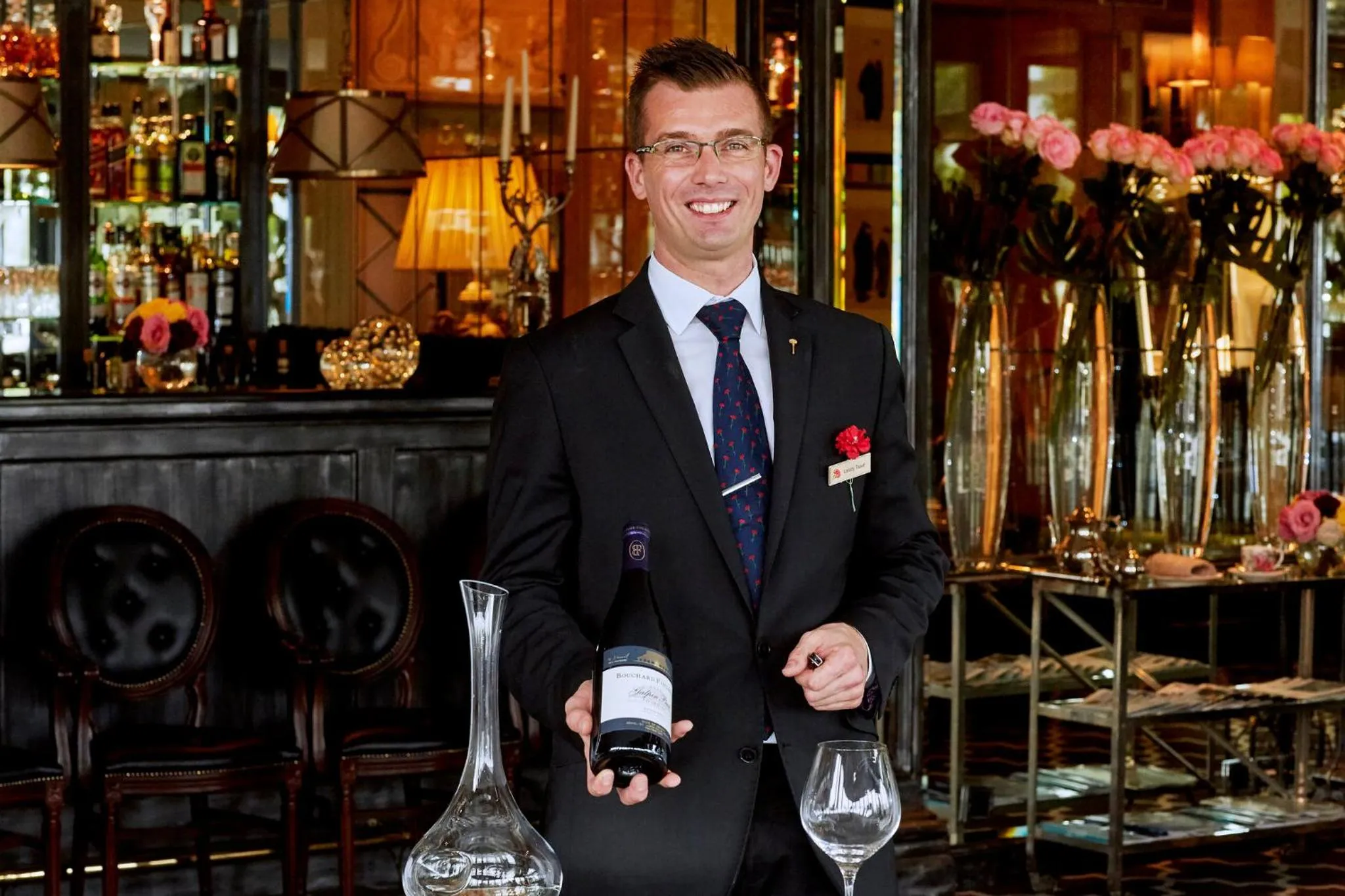 Lounge or bar in Hotel d'Angleterre